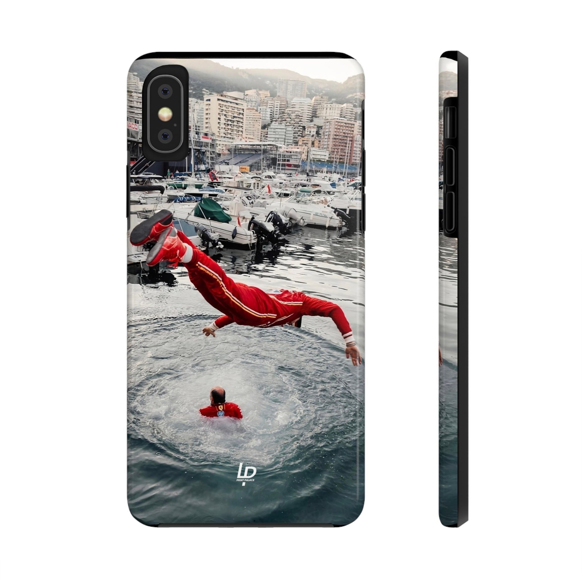 Charles Leclerc Monaco "Black" iPhone Case