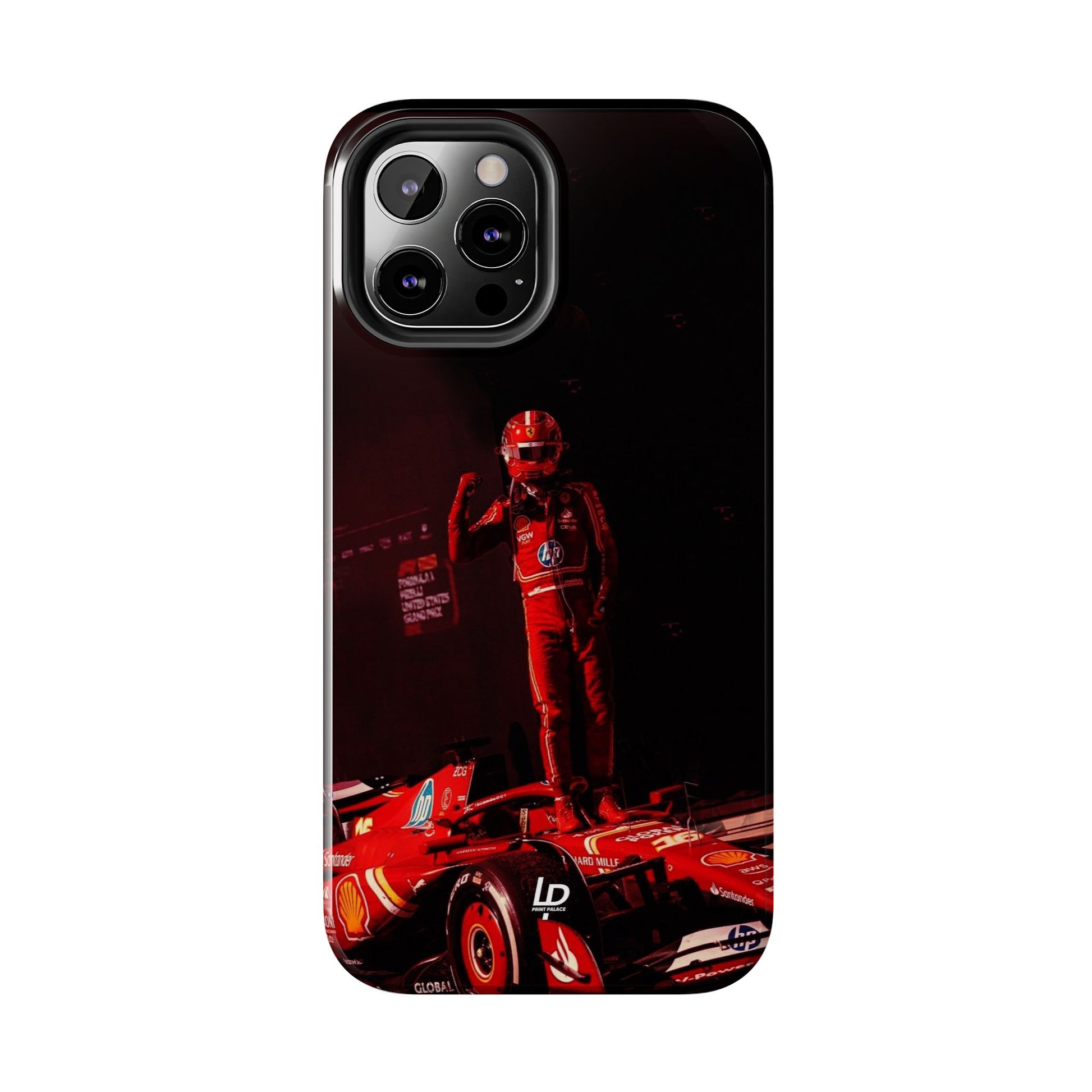 Charles Leclerc "Black" iPhone Case