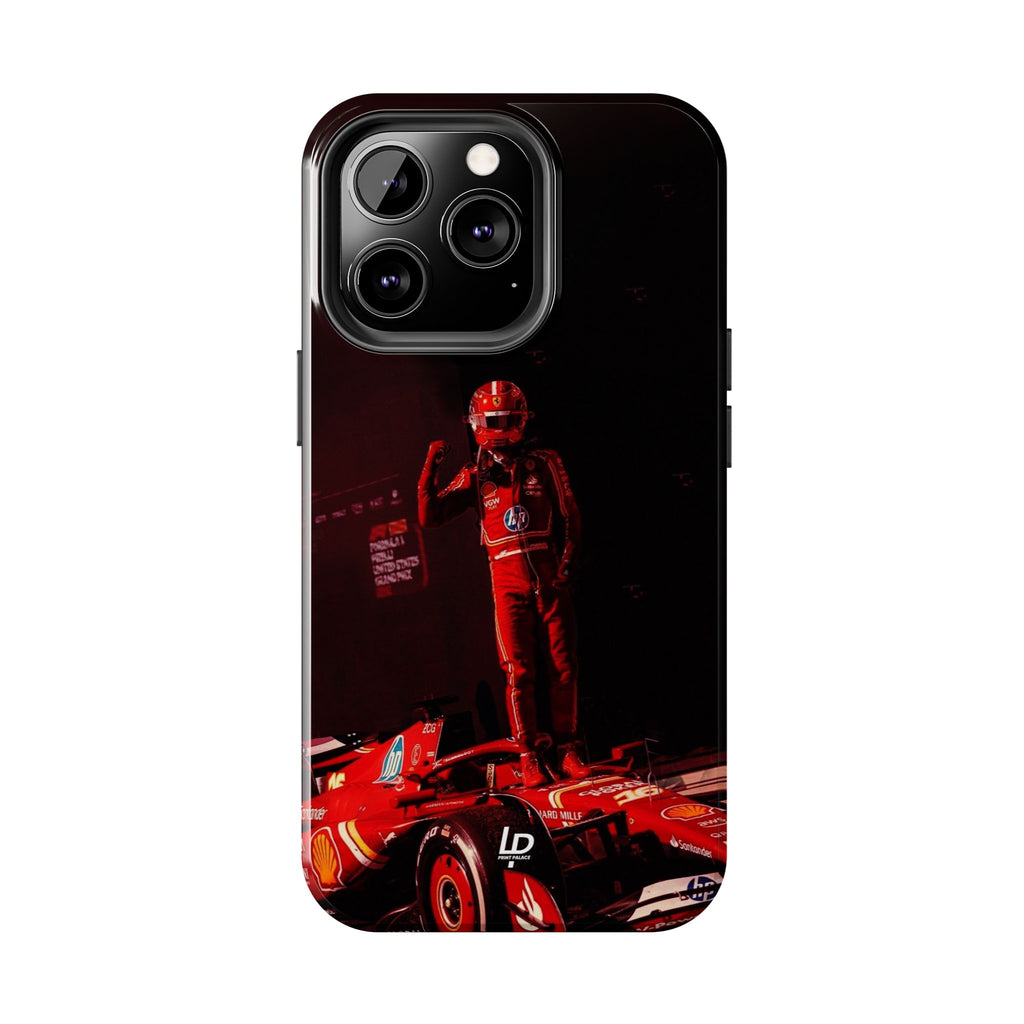 Charles Leclerc "Black" iPhone Case