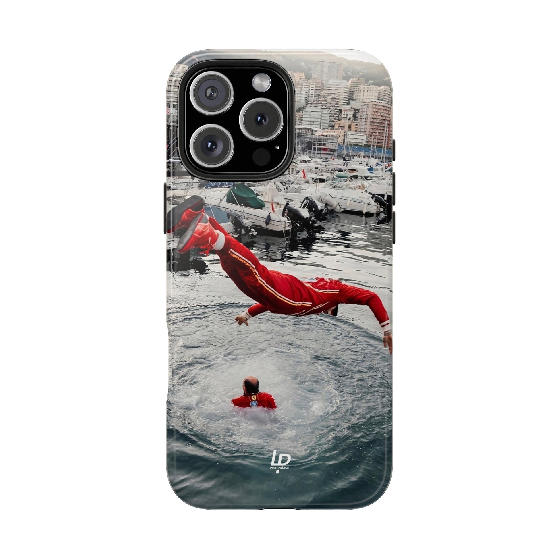 Charles Leclerc Monaco "Black" iPhone Case