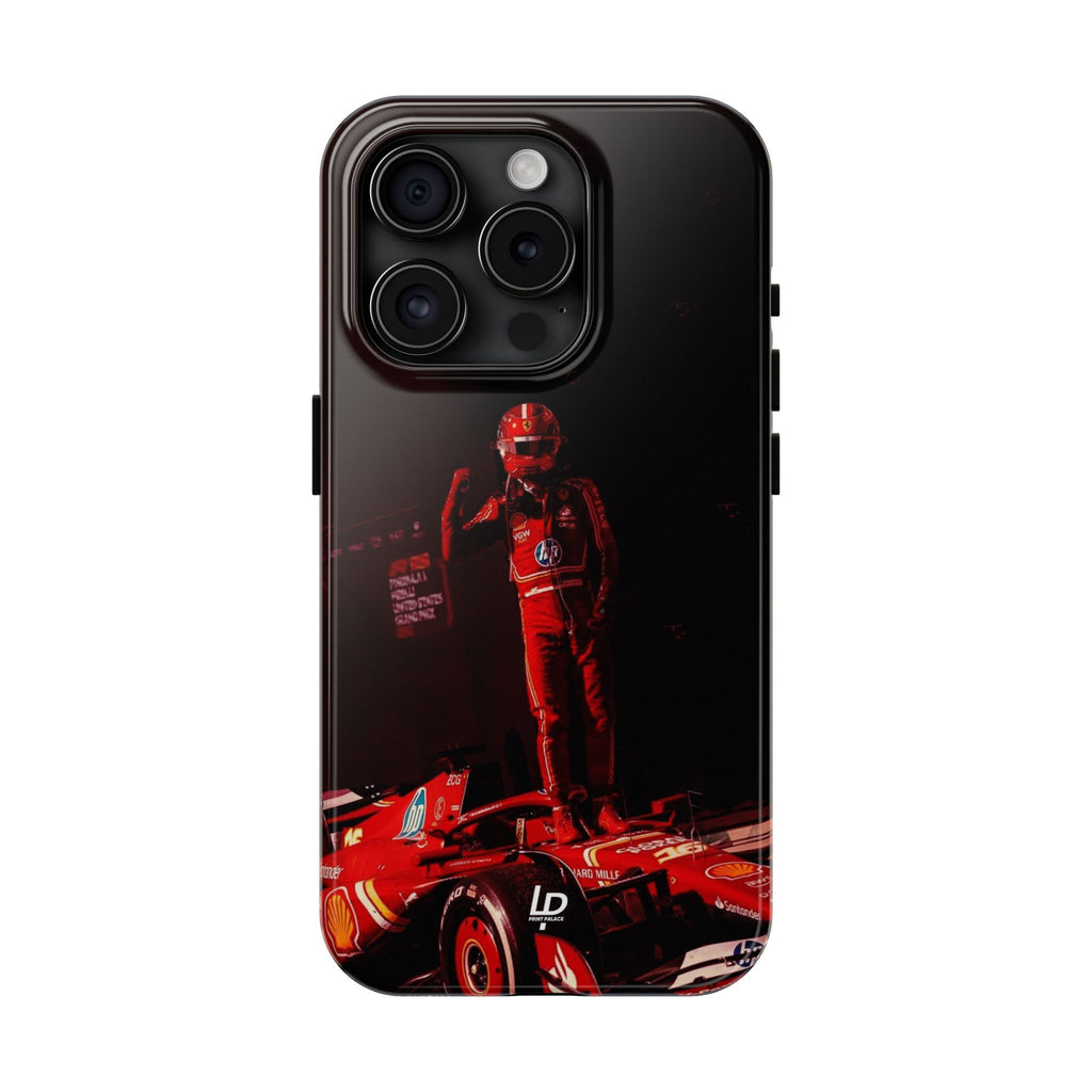 Charles Leclerc "Black" iPhone Case