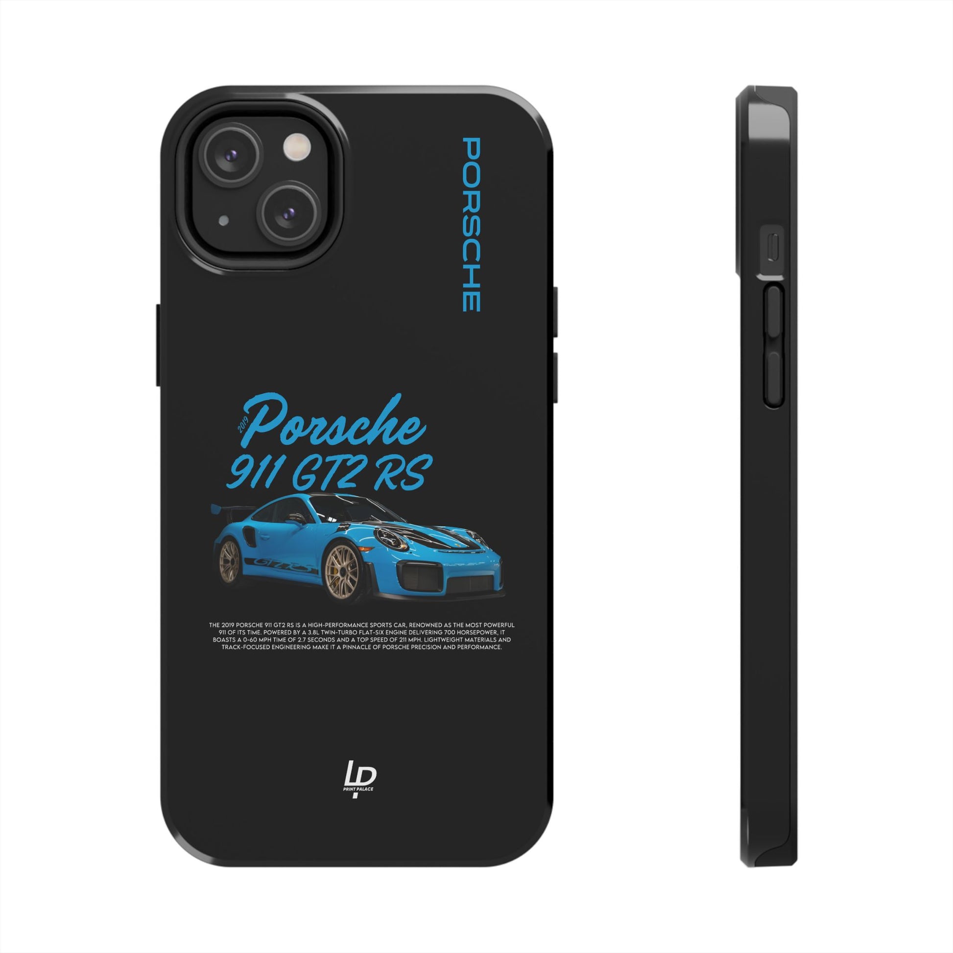Porsche 911 GT2 RS "Black" iPhone Case