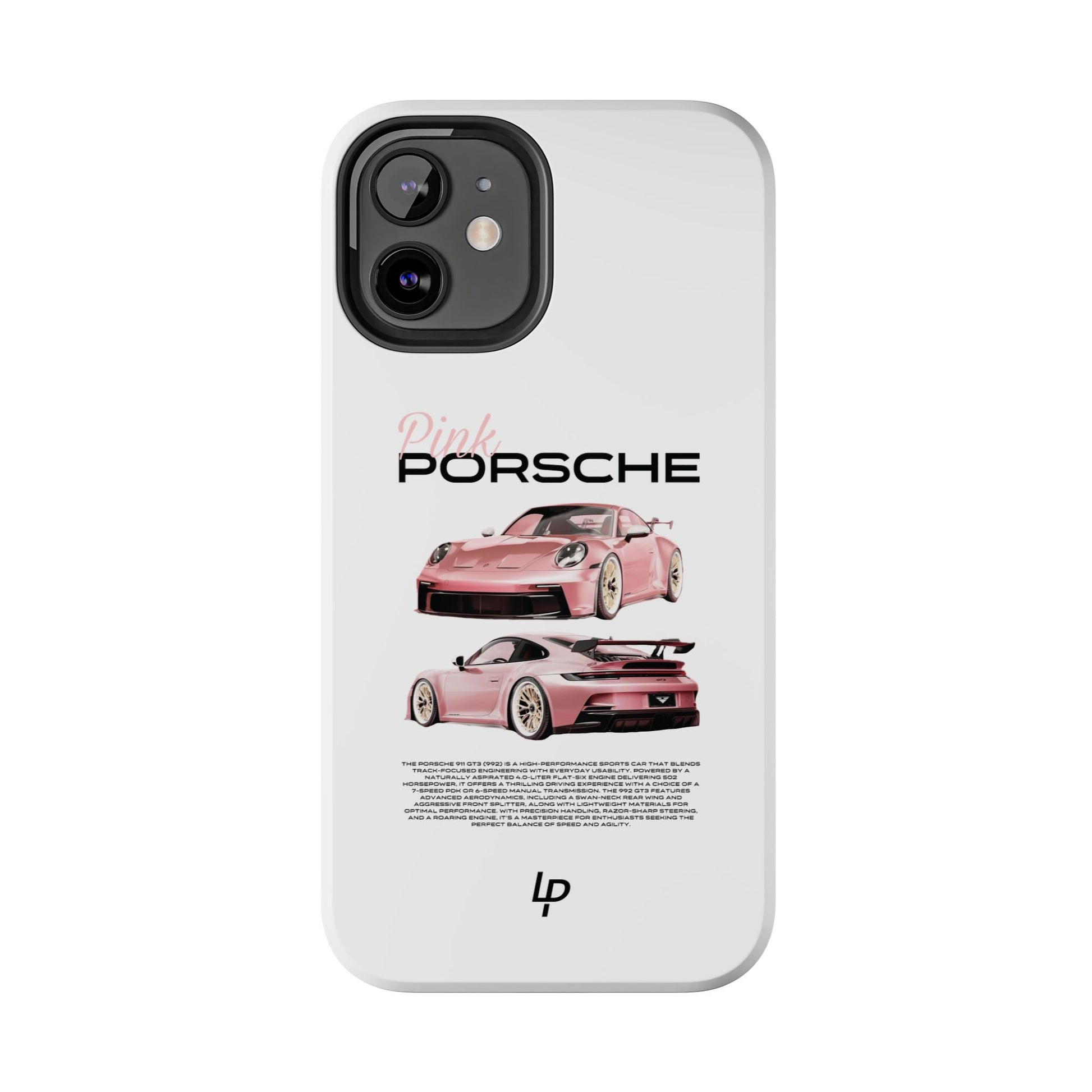"Pink" Porsche 911 GT3 iPhone Case