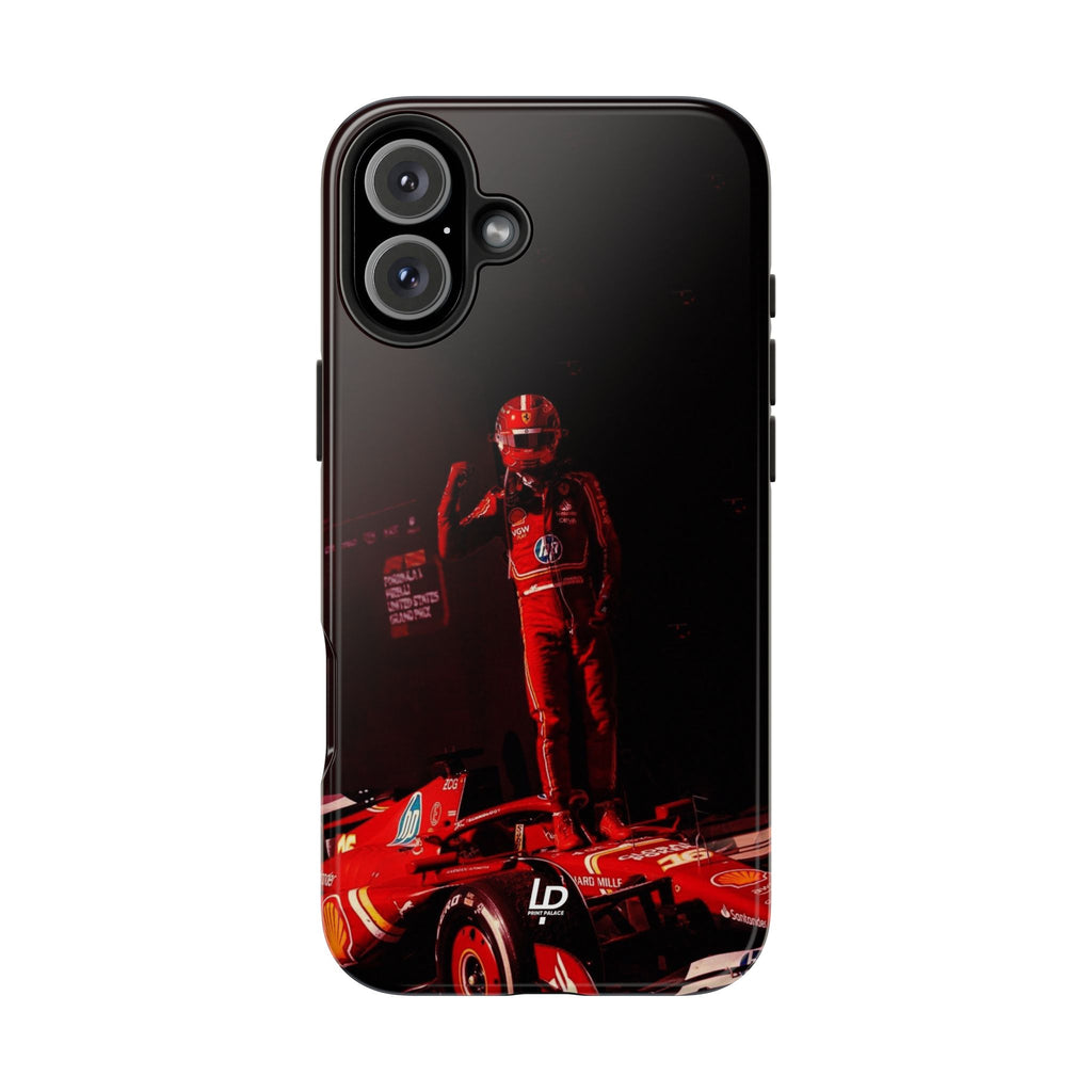 Charles Leclerc "Black" iPhone Case