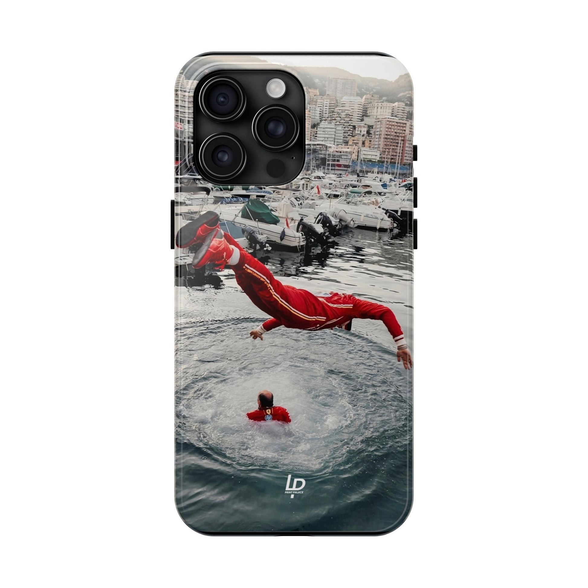 Charles Leclerc Monaco "Black" iPhone Case