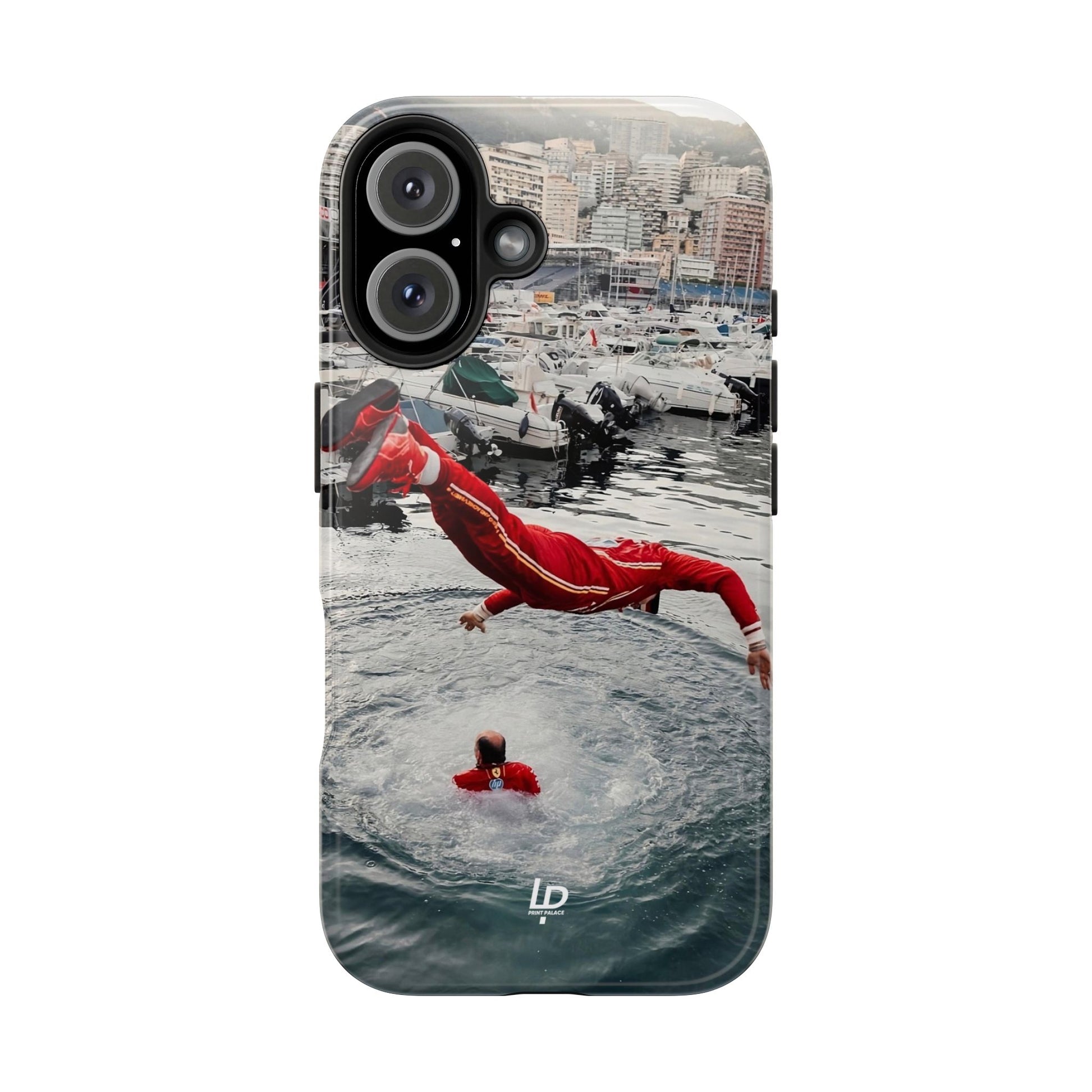 Charles Leclerc Monaco "Black" iPhone Case