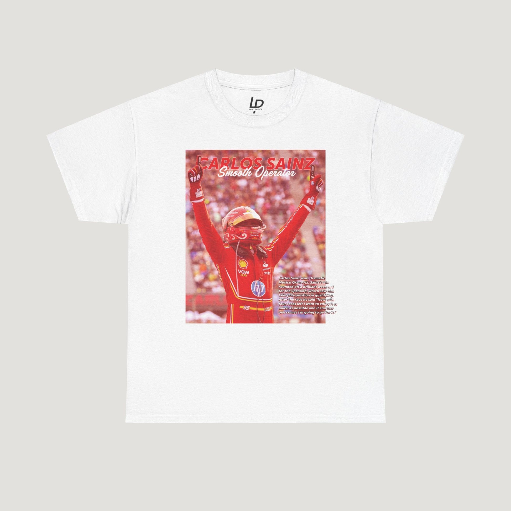Carlos Sainz Smooth Operator Tee (Front Print)