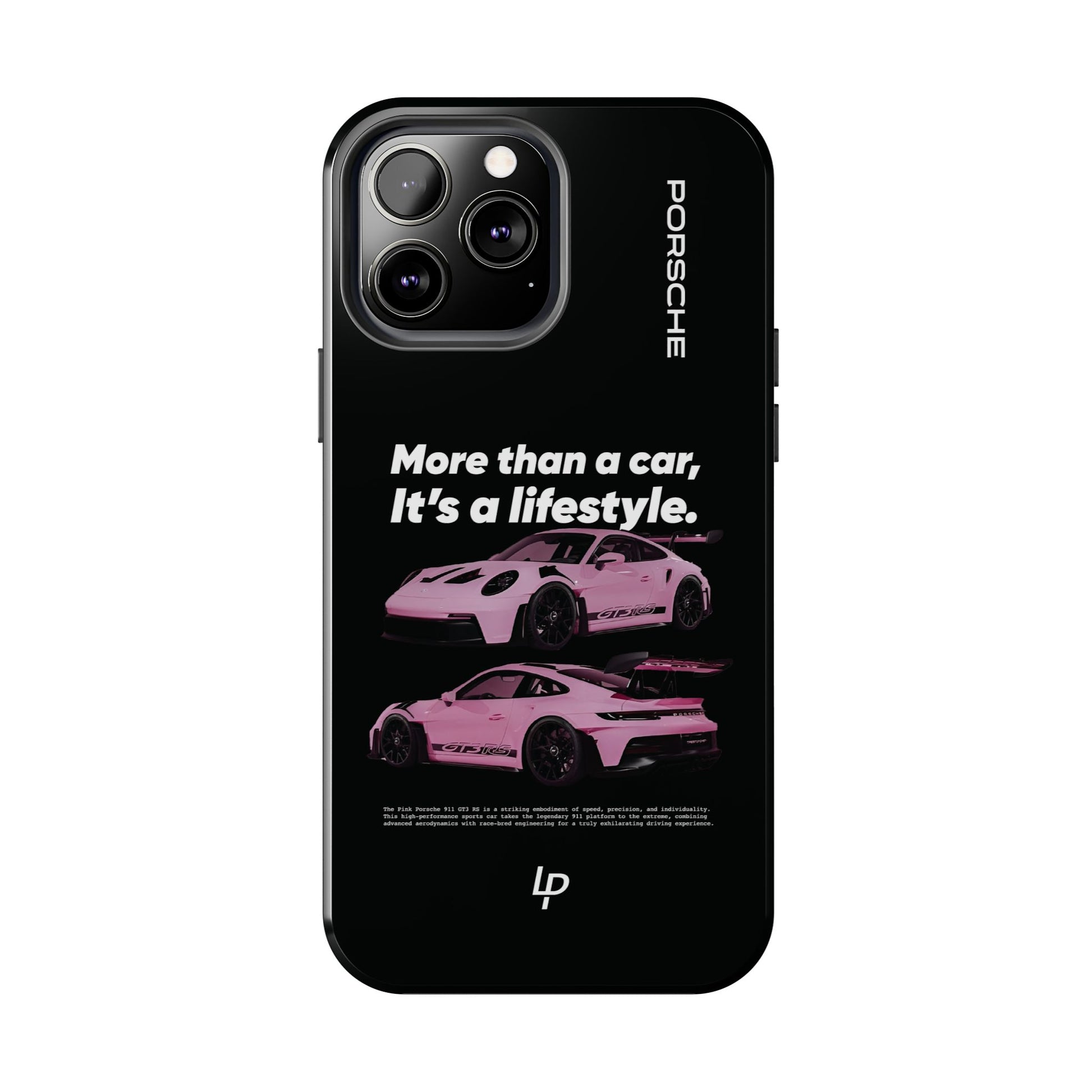 "It's a lifestyle" Porsche 911 GT3 RS iPhone Case