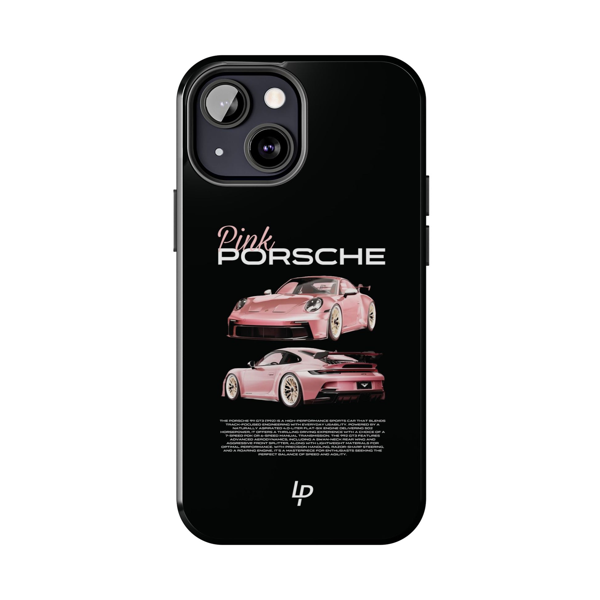 "Pink" Porsche 911 GT3 iPhone Case
