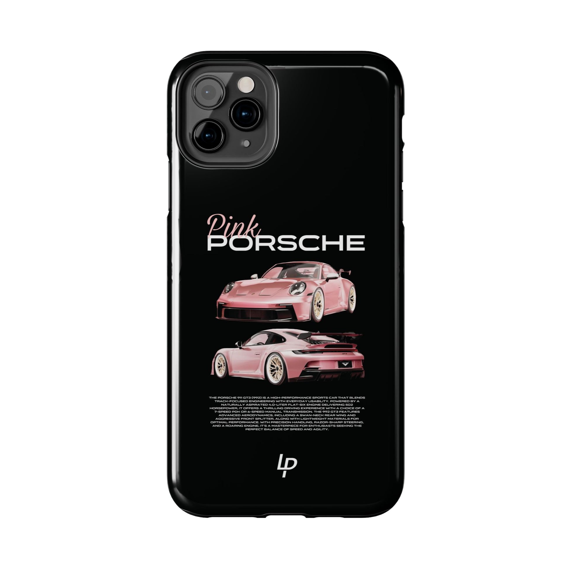 "Pink" Porsche 911 GT3 iPhone Case