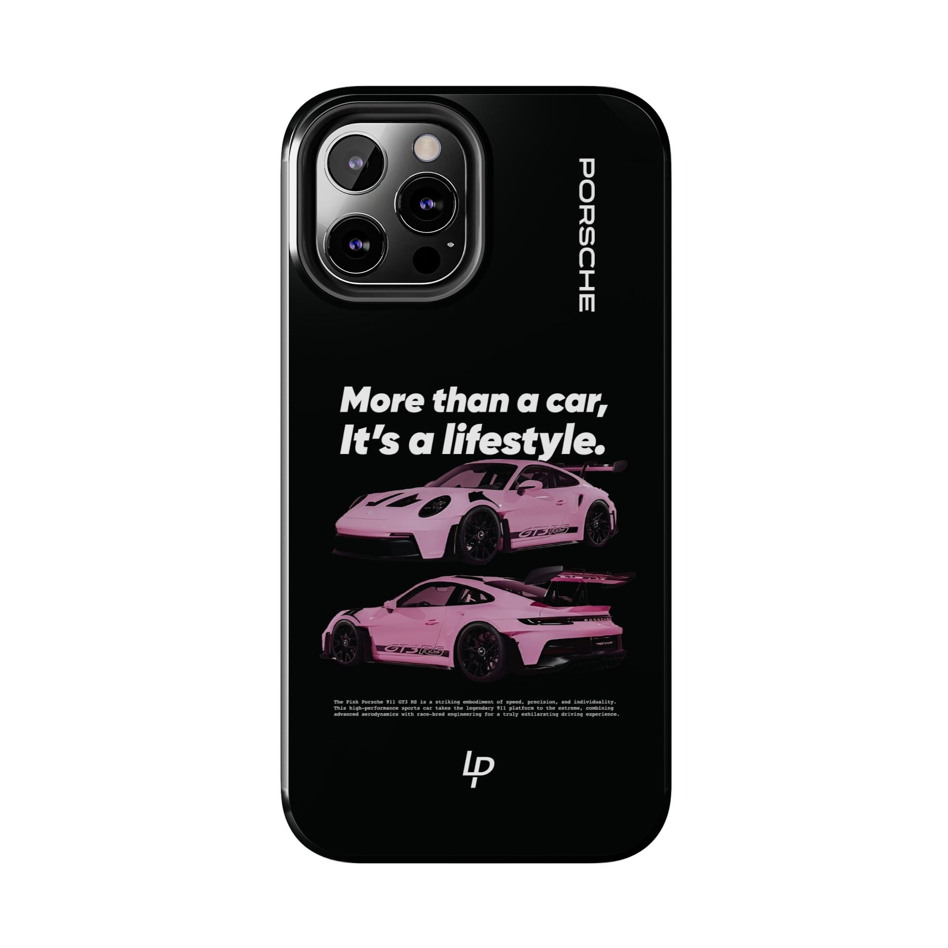 "It's a lifestyle" Porsche 911 GT3 RS iPhone Case