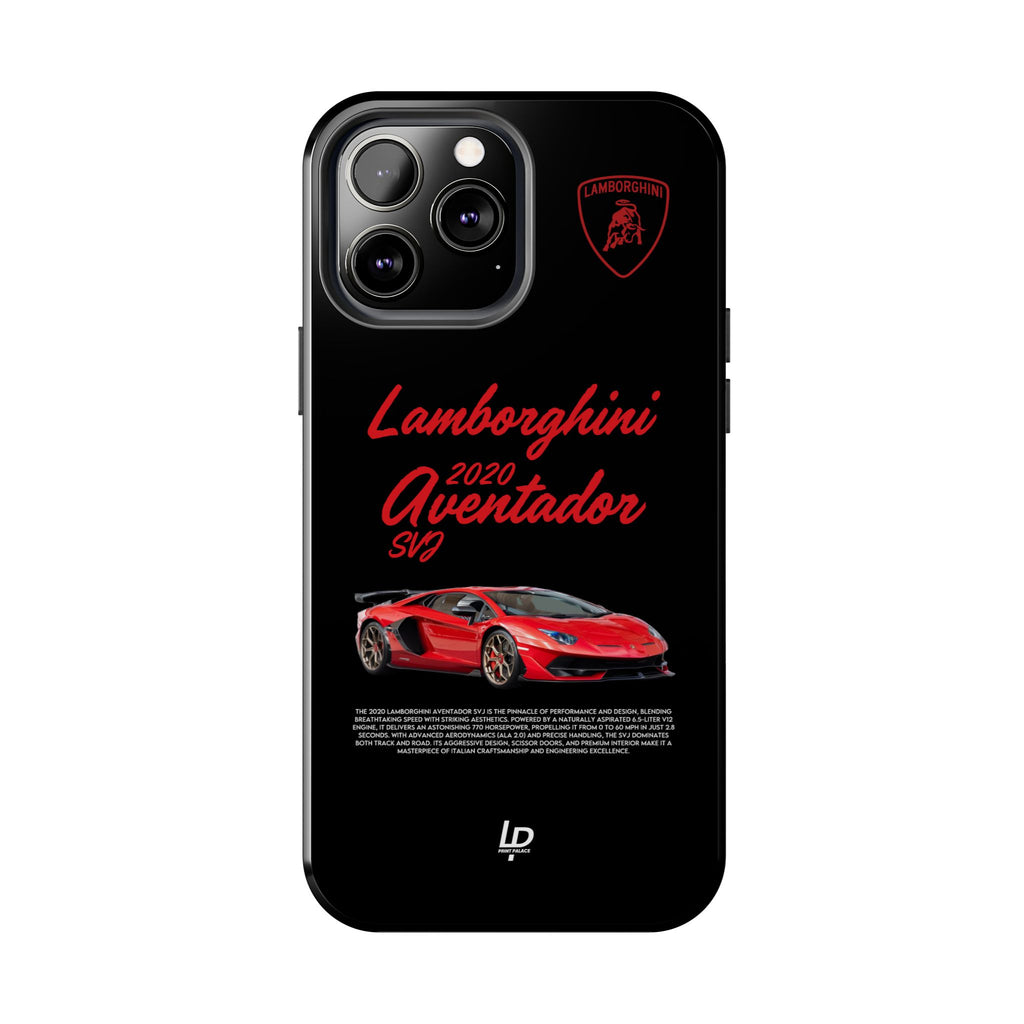 Lamborghini Aventador SVJ "Black" iPhone Case