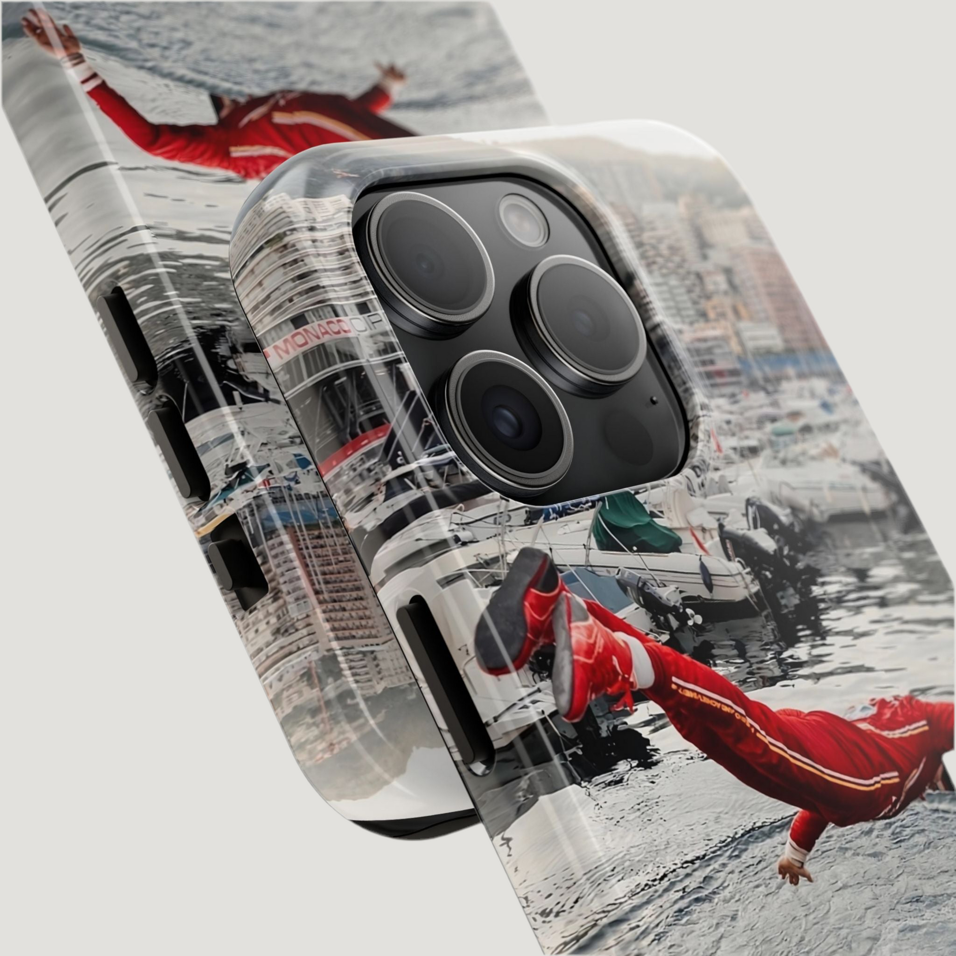 Charles Leclerc Monaco "Black" iPhone Case