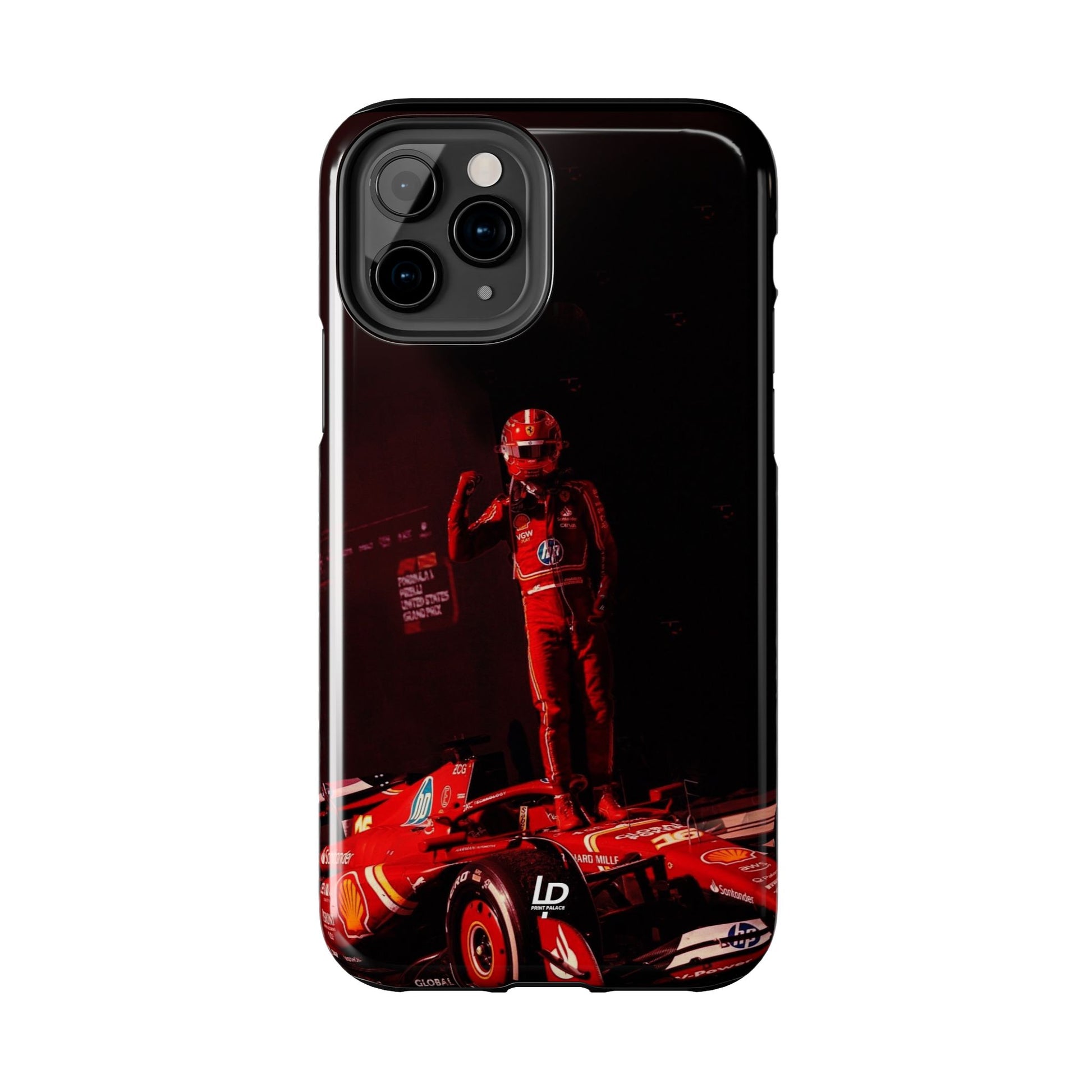 Charles Leclerc "Black" iPhone Case