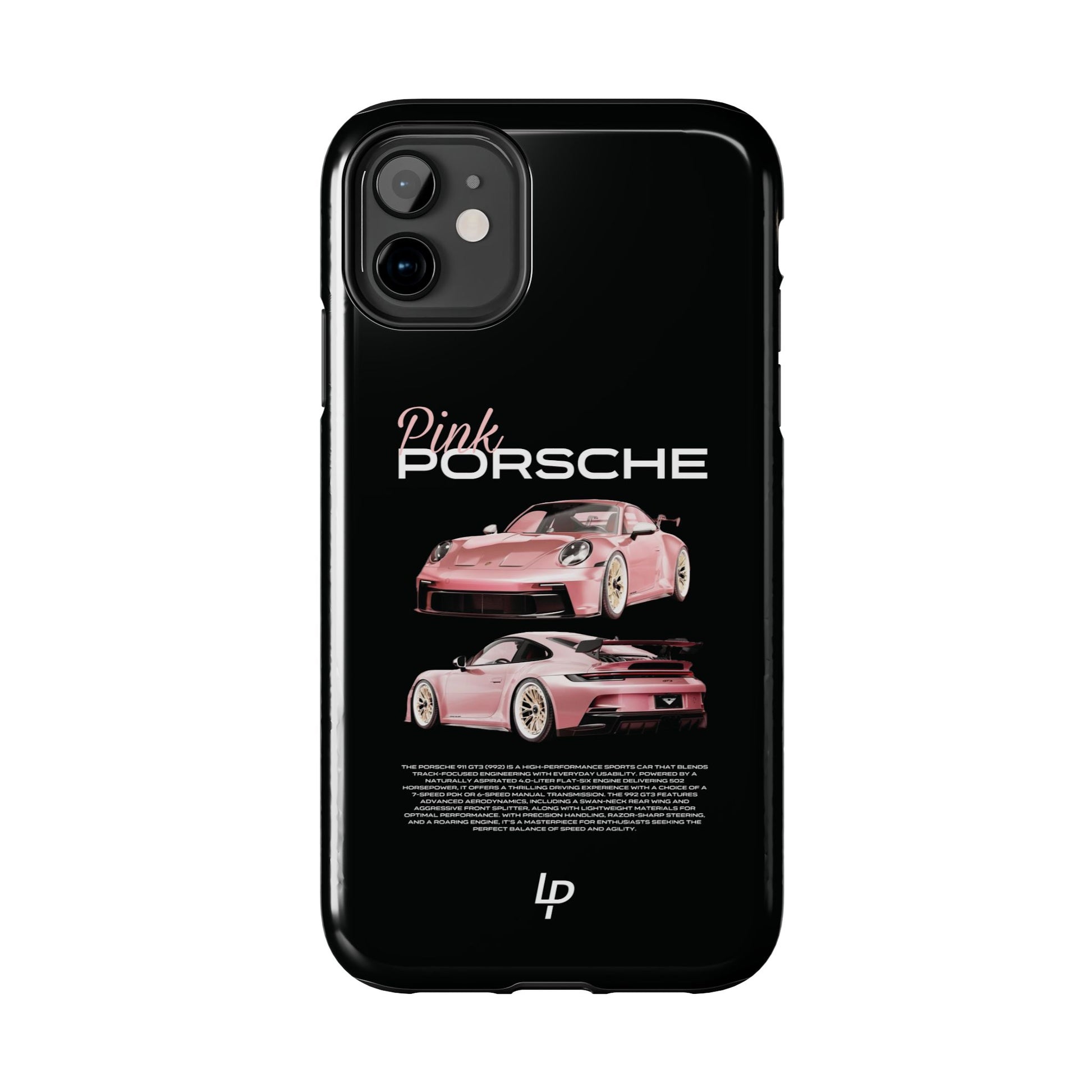 "Pink" Porsche 911 GT3 iPhone Case