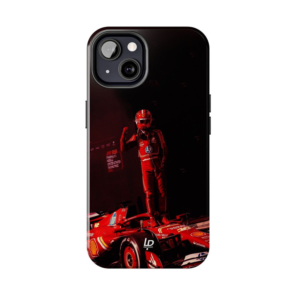 Charles Leclerc "Black" iPhone Case