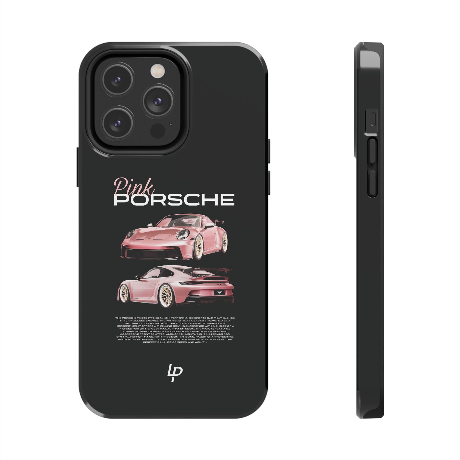 "Pink" Porsche 911 GT3 iPhone Case