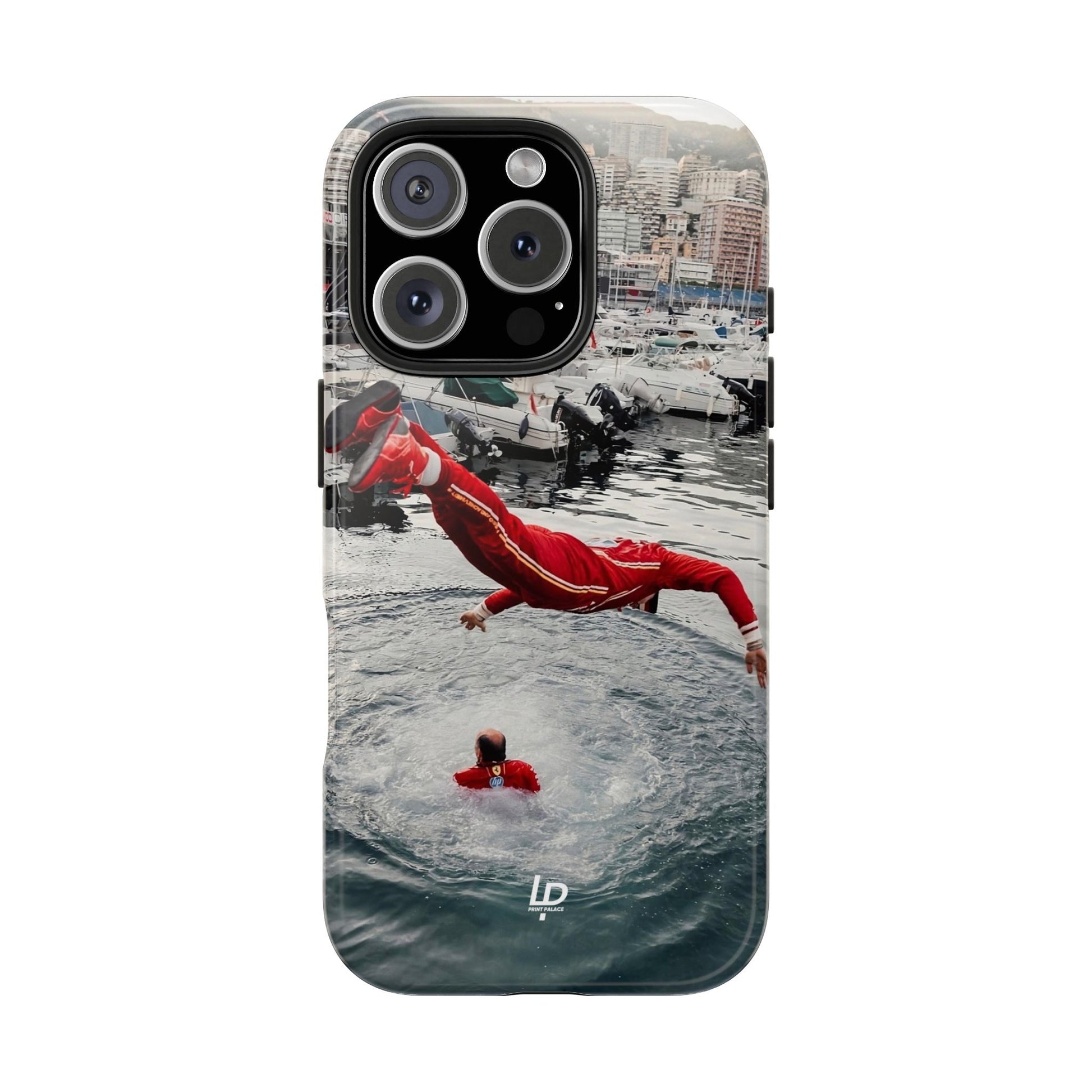 Charles Leclerc Monaco "Black" iPhone Case