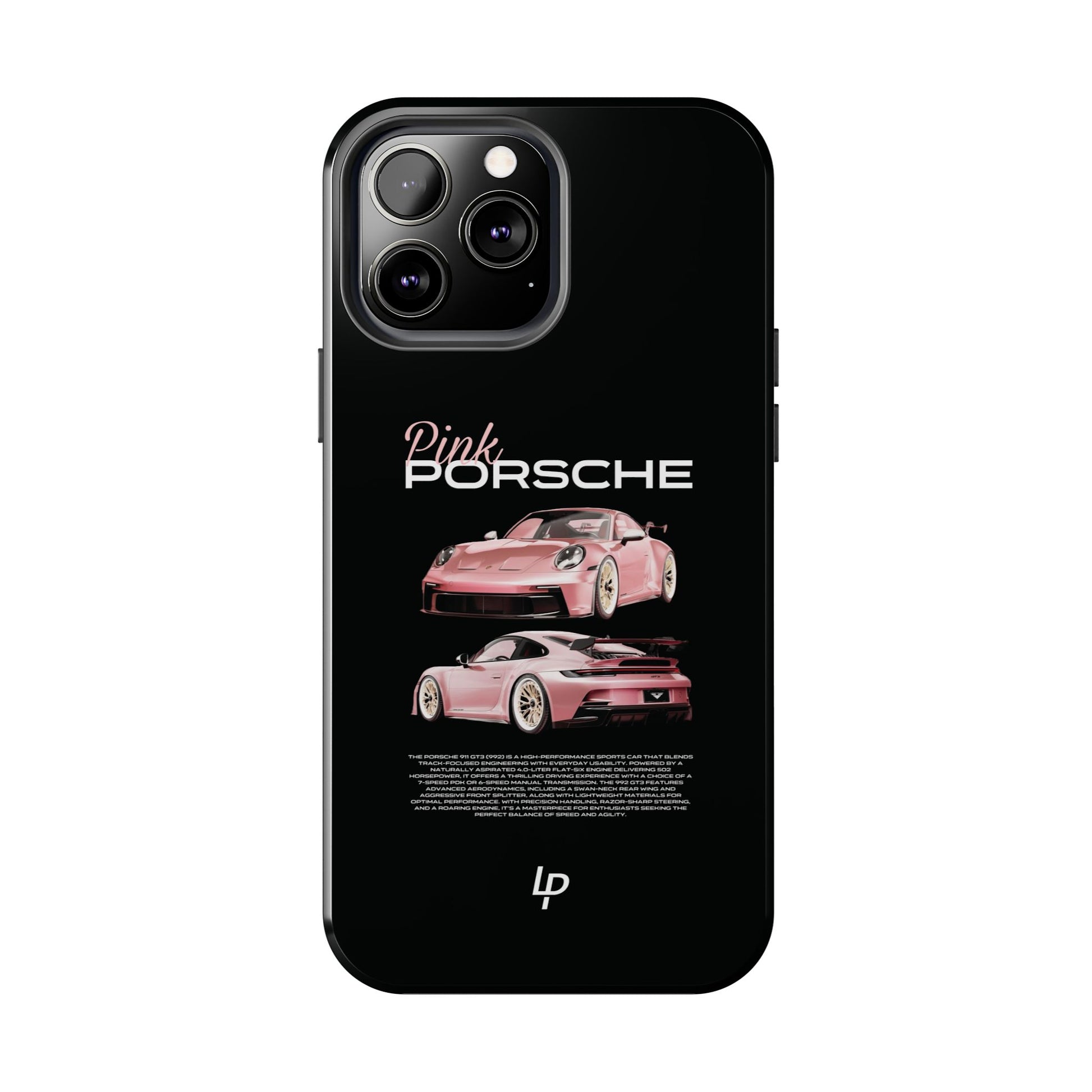 "Pink" Porsche 911 GT3 iPhone Case