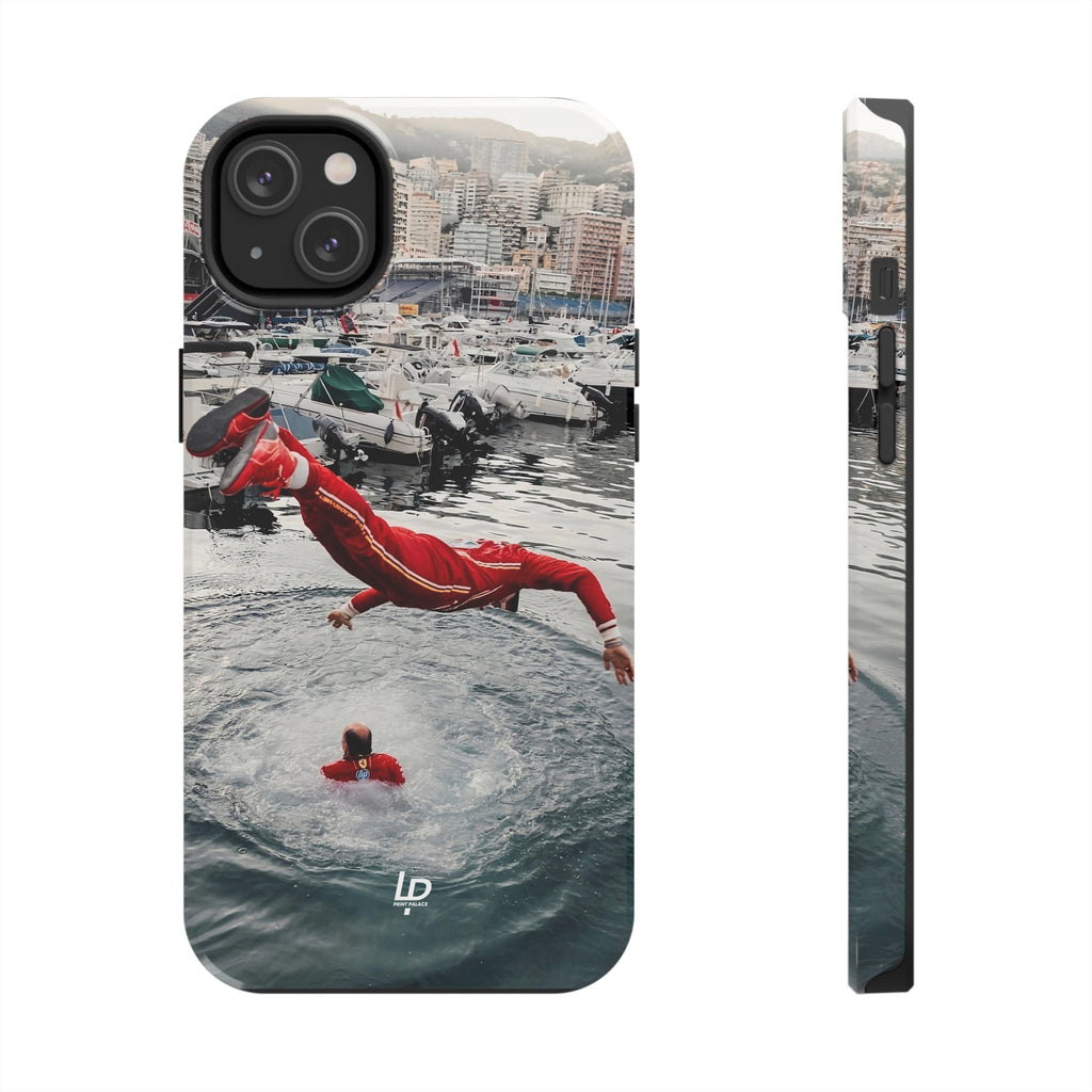 Charles Leclerc Monaco "Black" iPhone Case