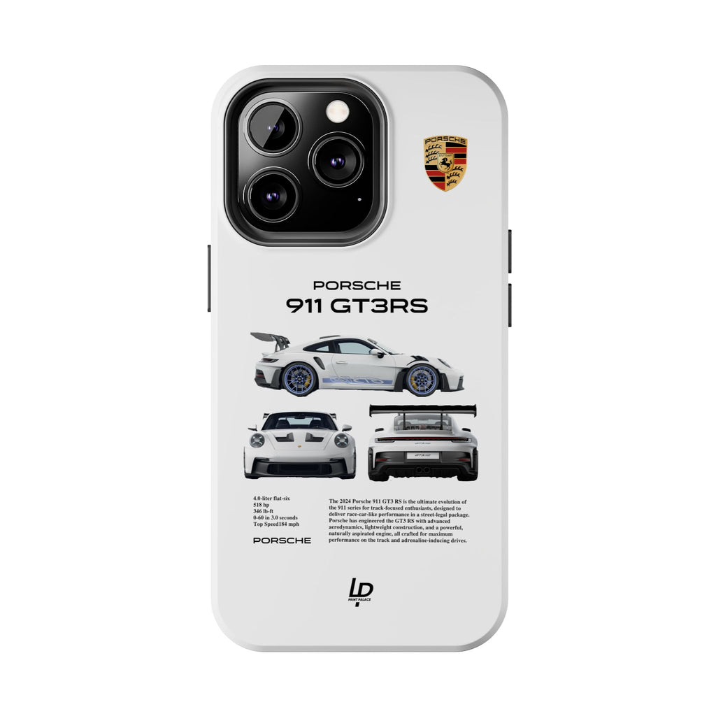Porsche 911 GT3 RS "White" iPhone Case