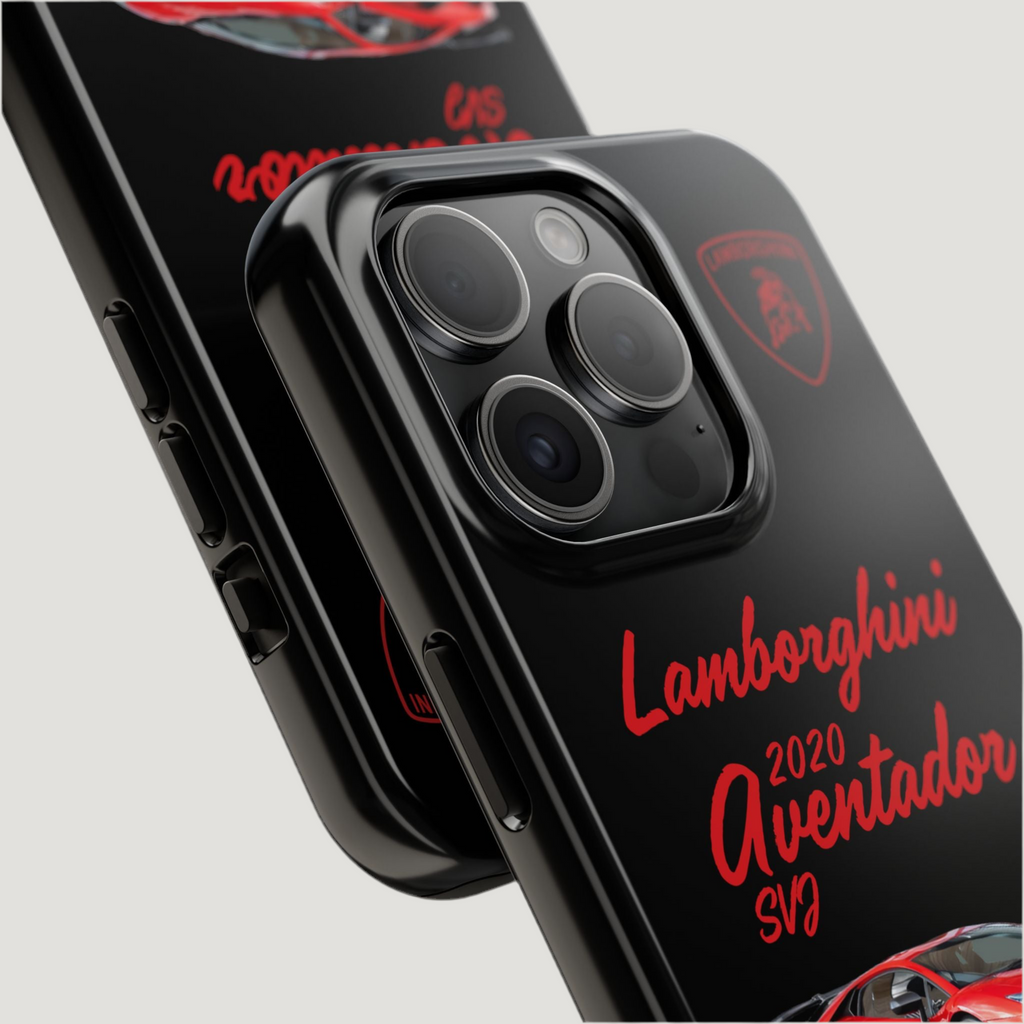 Lamborghini Aventador SVJ "Black" iPhone Case