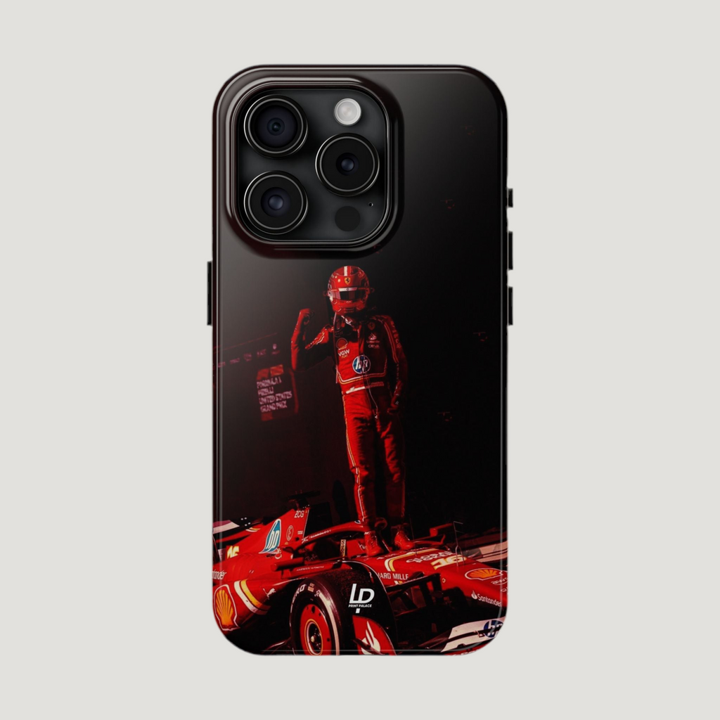 Charles Leclerc "Black" iPhone Case