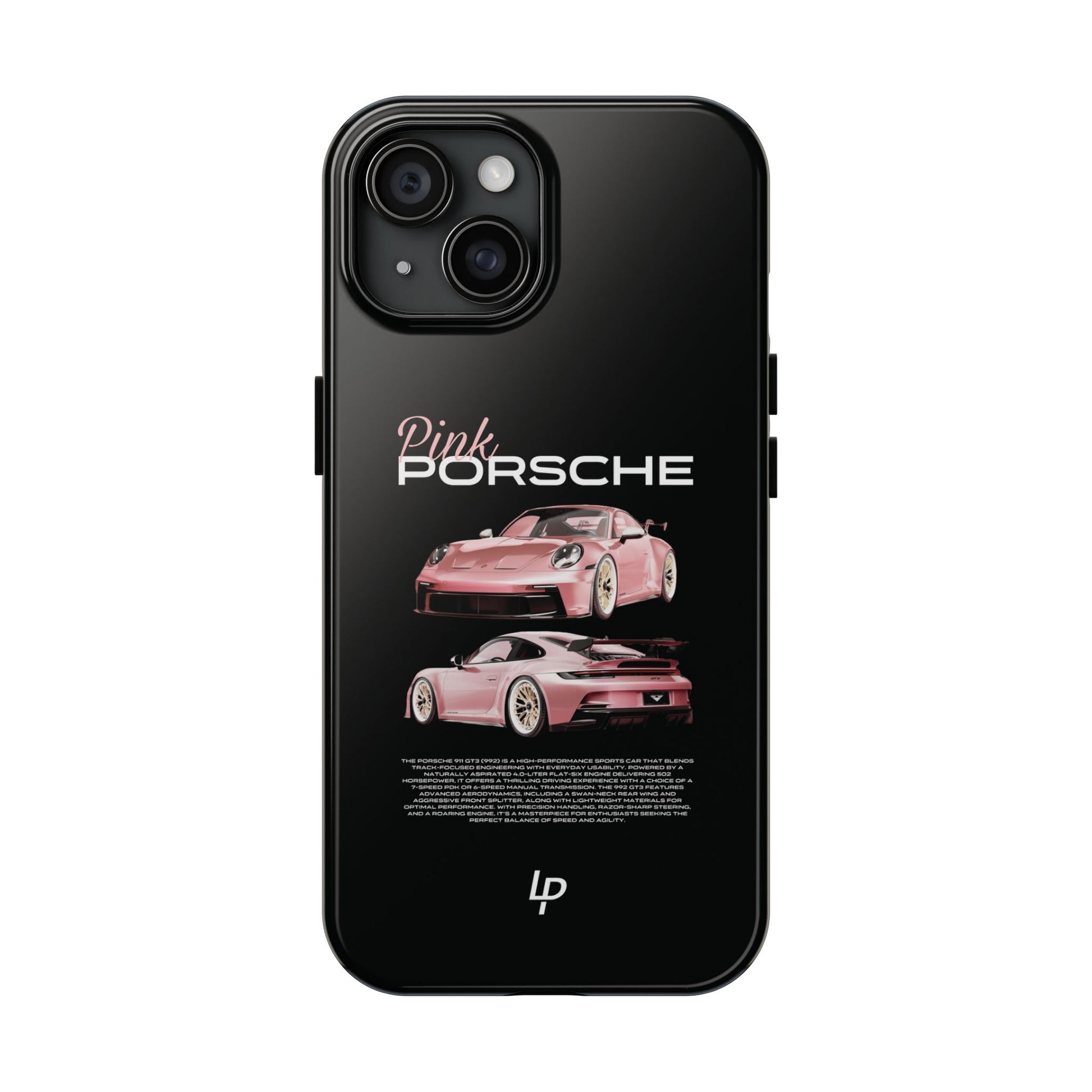 "Pink" Porsche 911 GT3 iPhone Case
