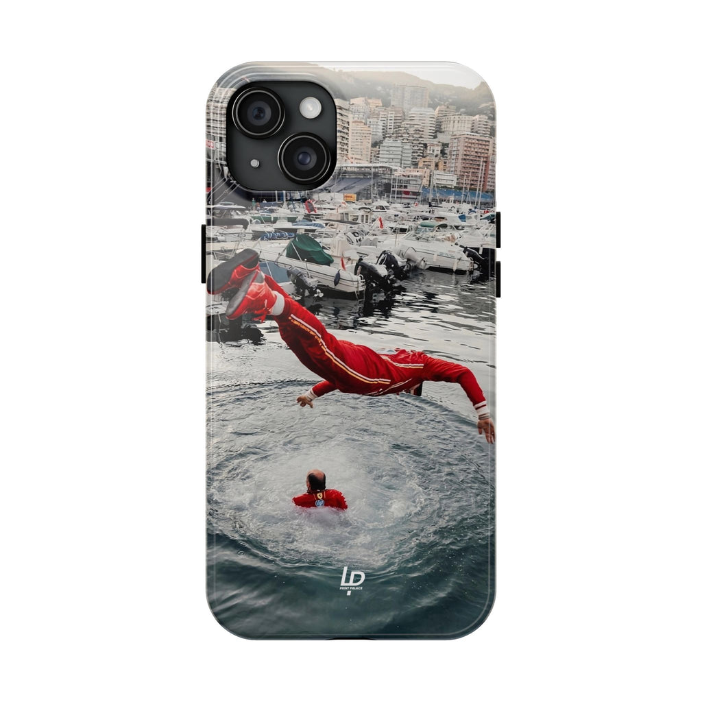 Charles Leclerc Monaco "Black" iPhone Case