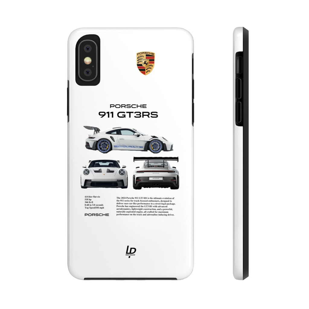 Porsche 911 GT3 RS "White" iPhone Case