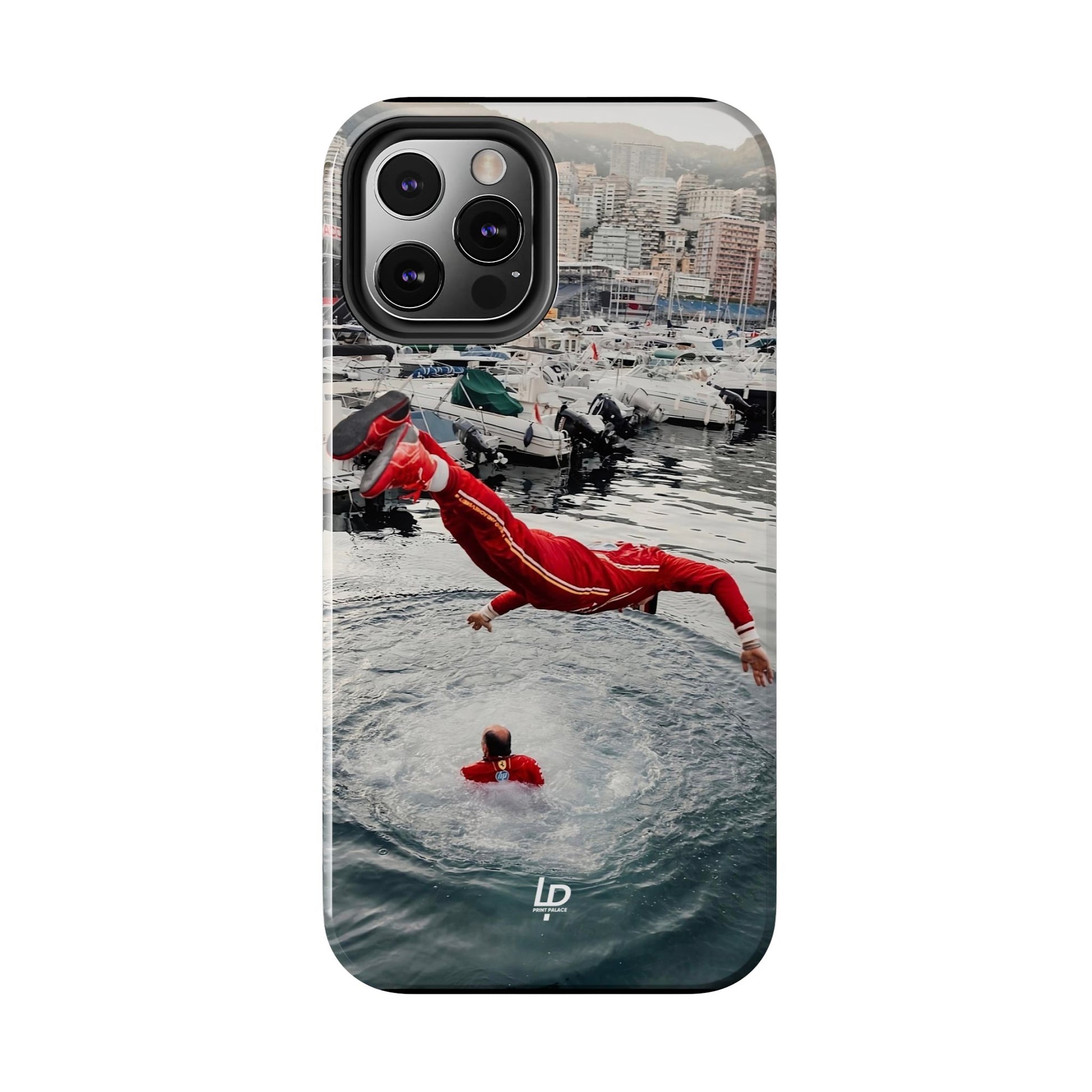 Charles Leclerc Monaco "Black" iPhone Case
