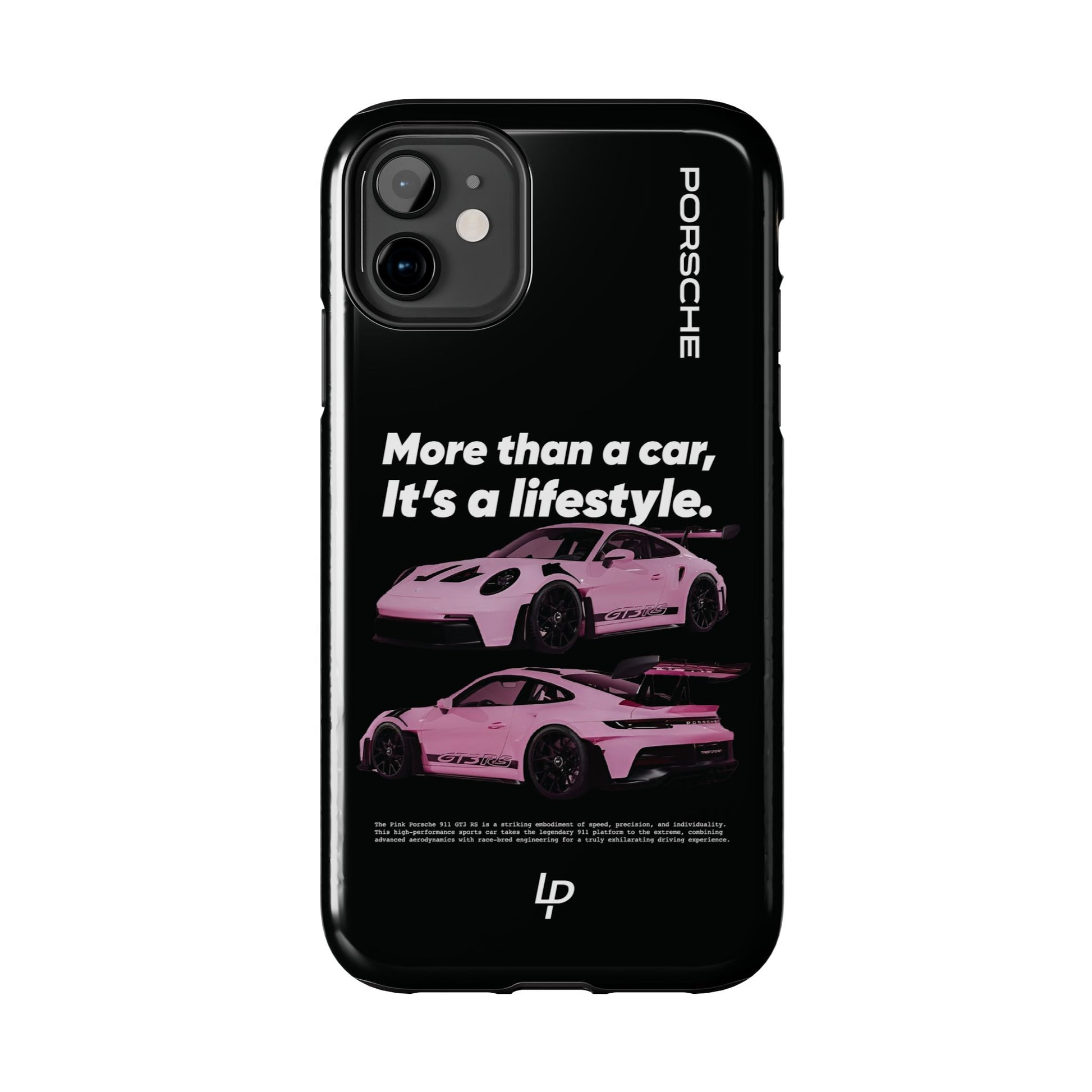"It's a lifestyle" Porsche 911 GT3 RS iPhone Case