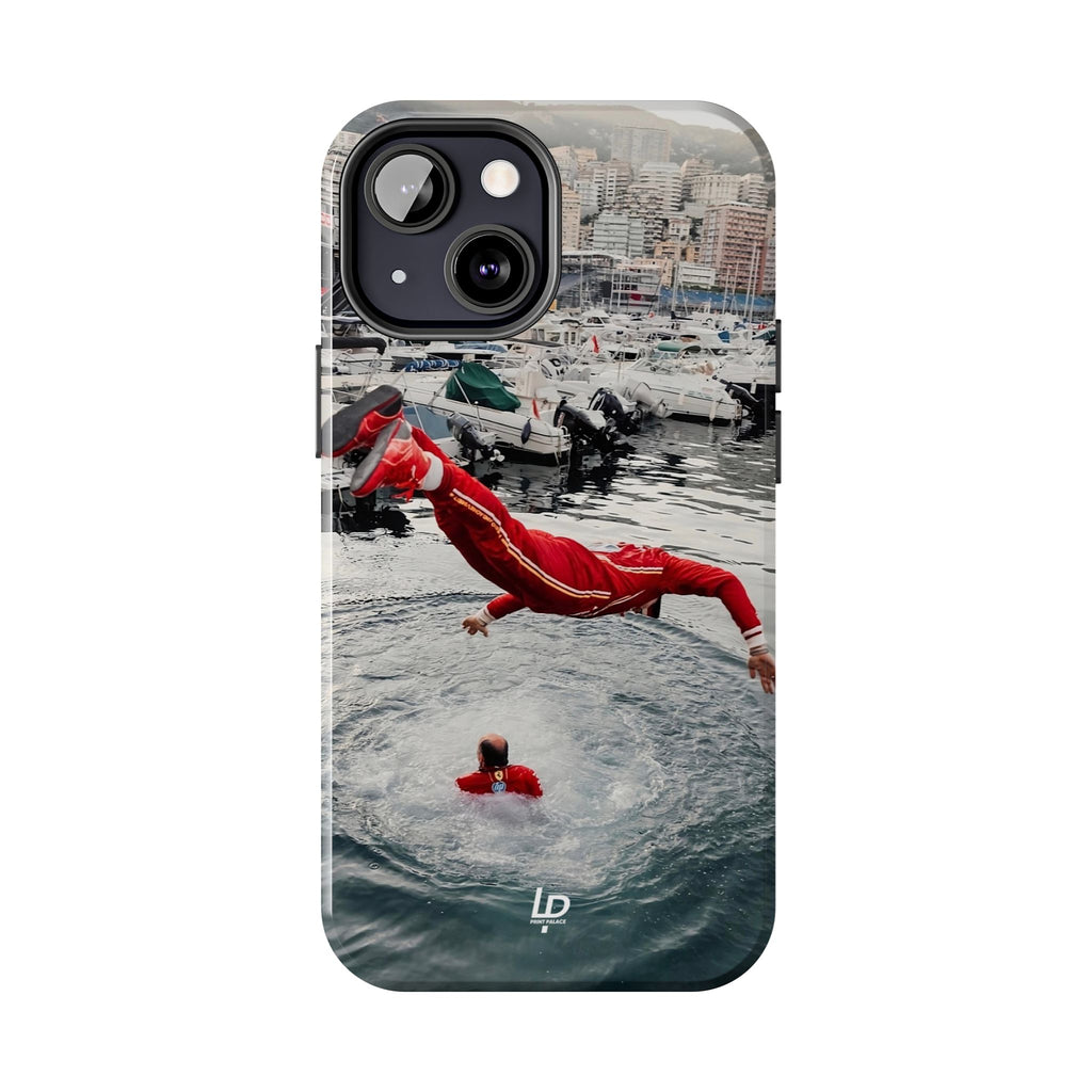 Charles Leclerc Monaco "Black" iPhone Case