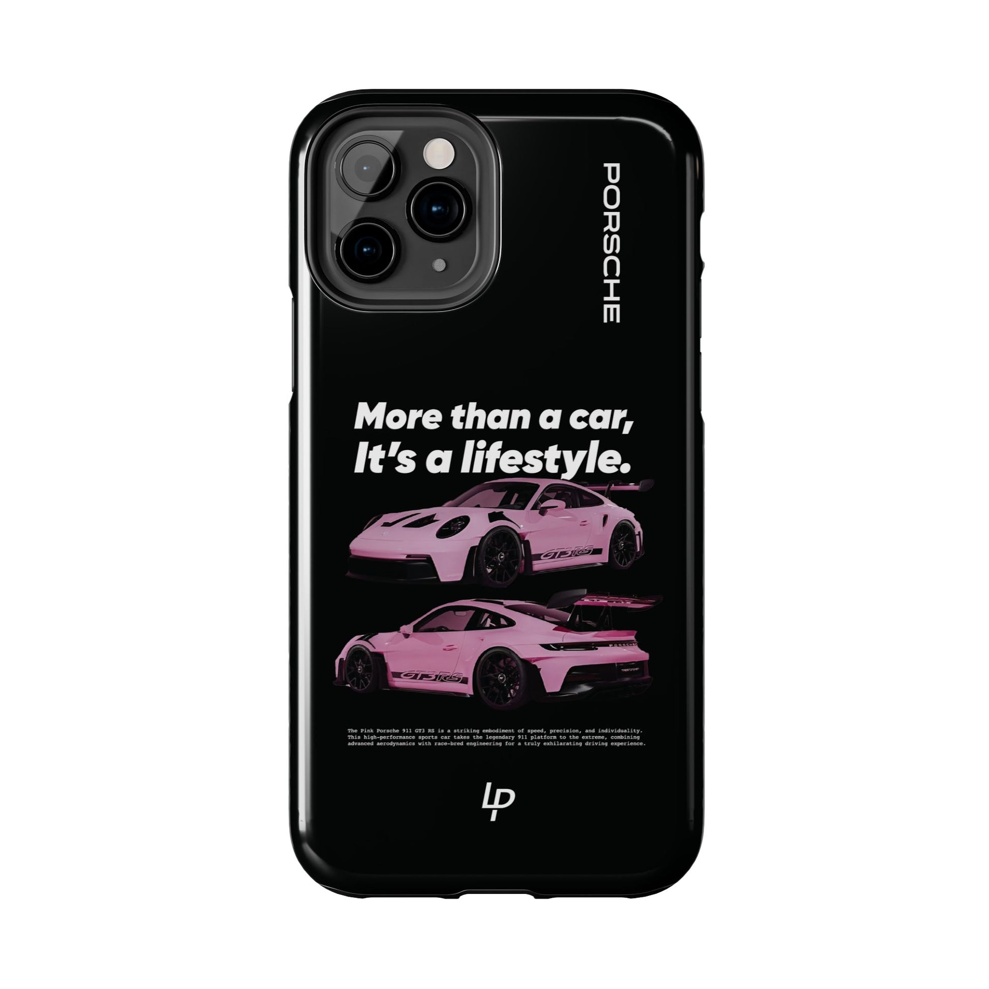 "It's a lifestyle" Porsche 911 GT3 RS iPhone Case