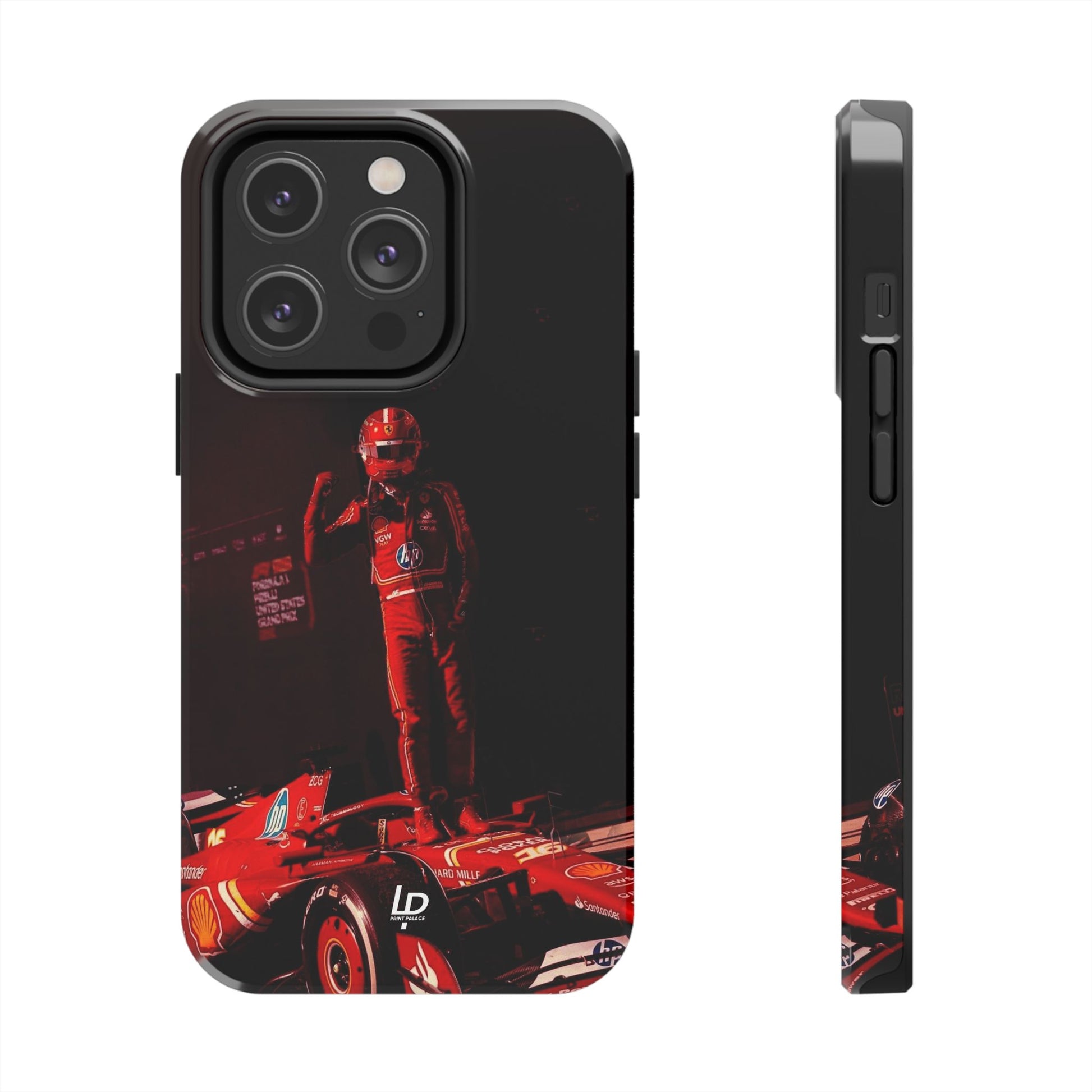 Charles Leclerc "Black" iPhone Case
