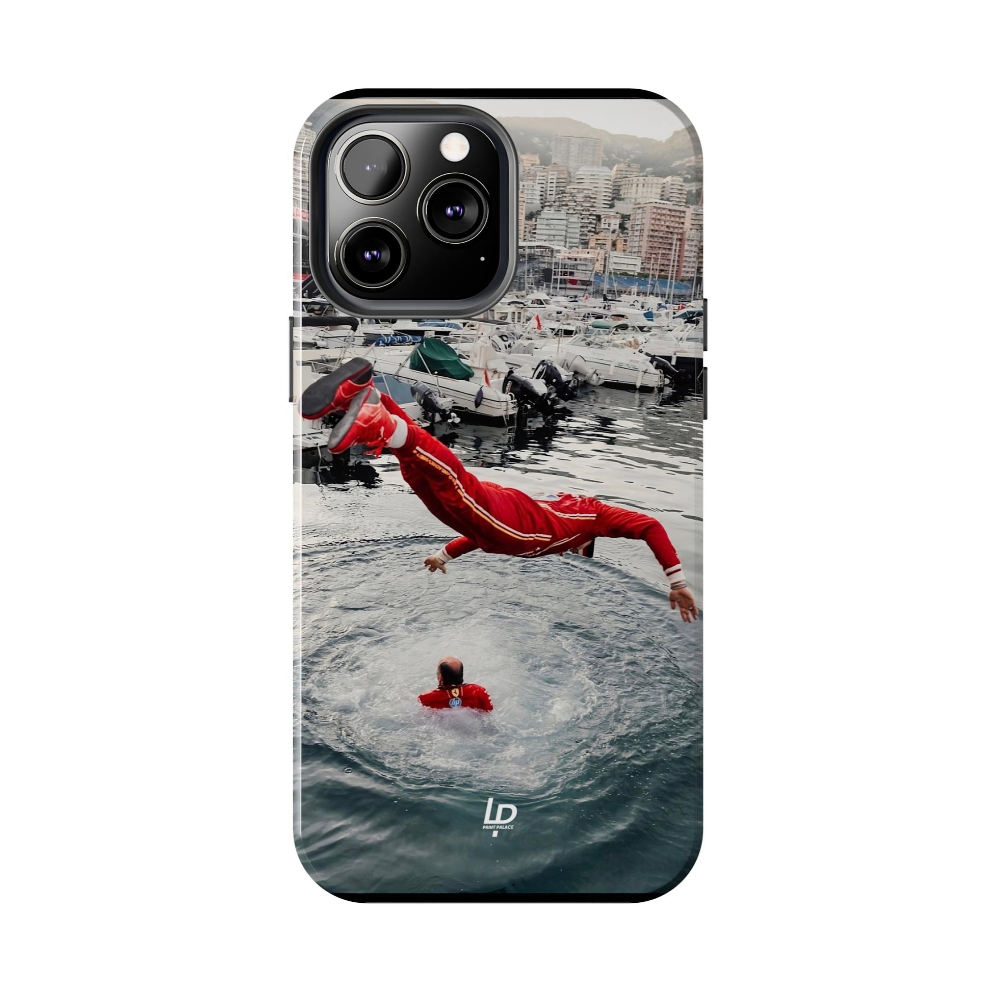 Charles Leclerc Monaco "Black" iPhone Case