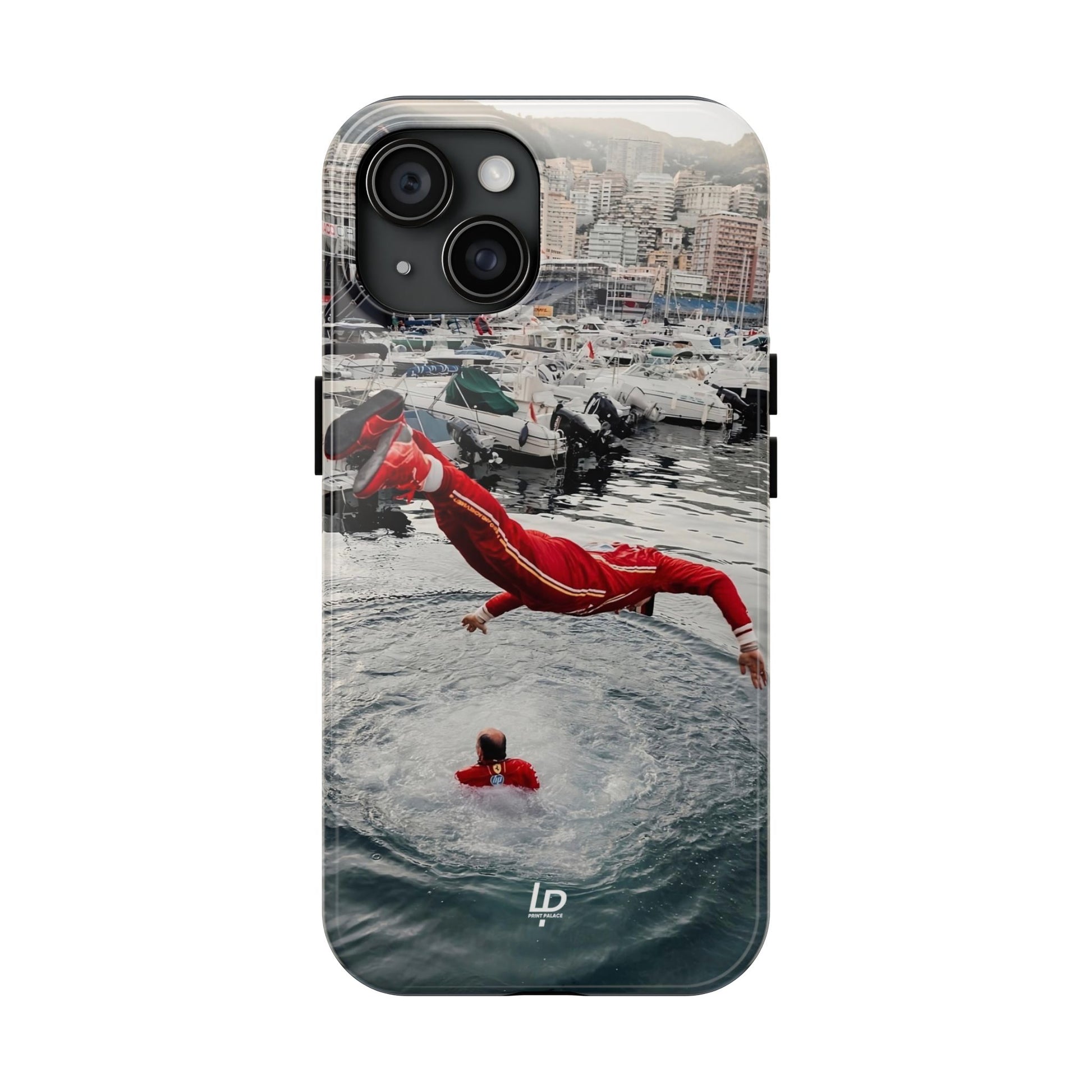 Charles Leclerc Monaco "Black" iPhone Case