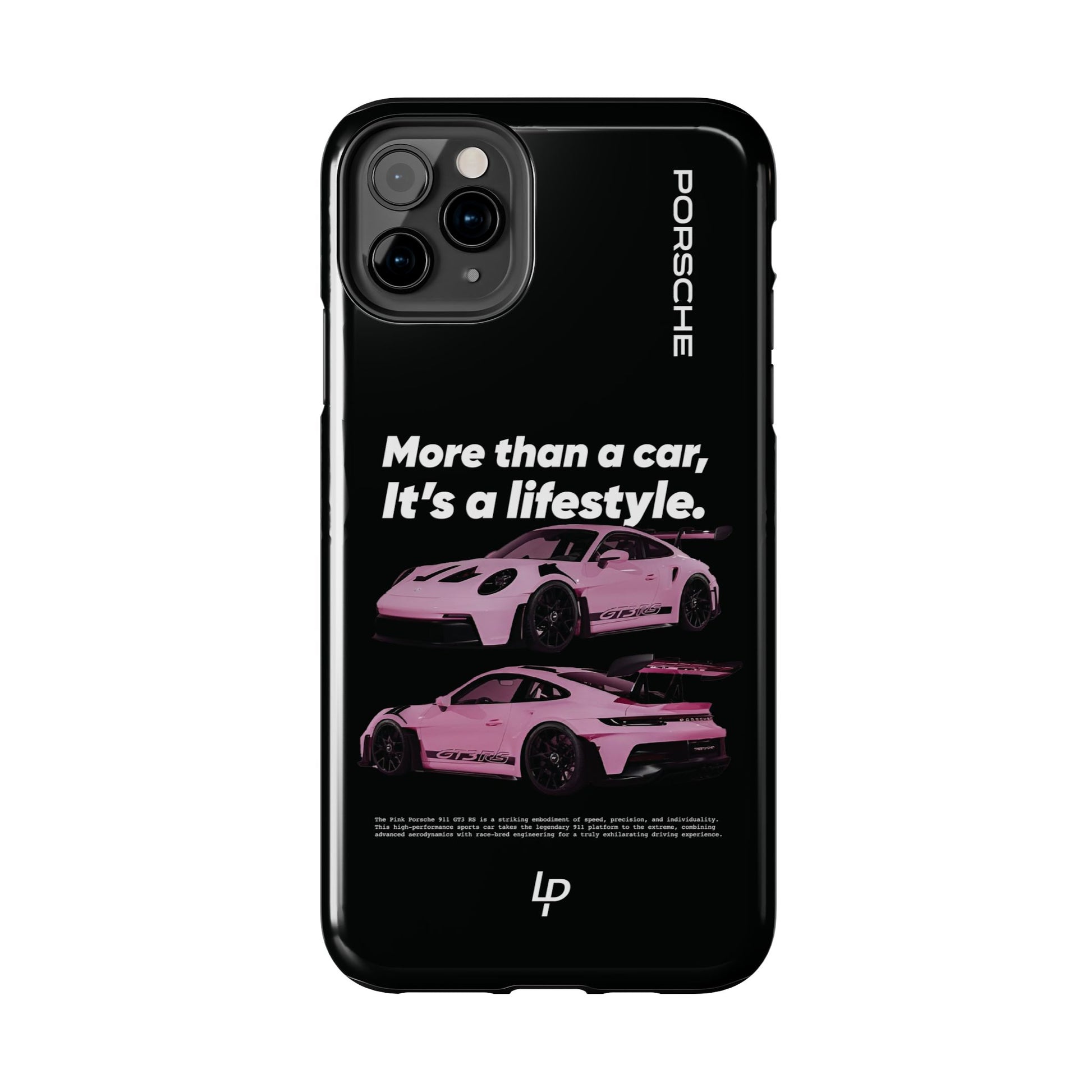 "It's a lifestyle" Porsche 911 GT3 RS iPhone Case