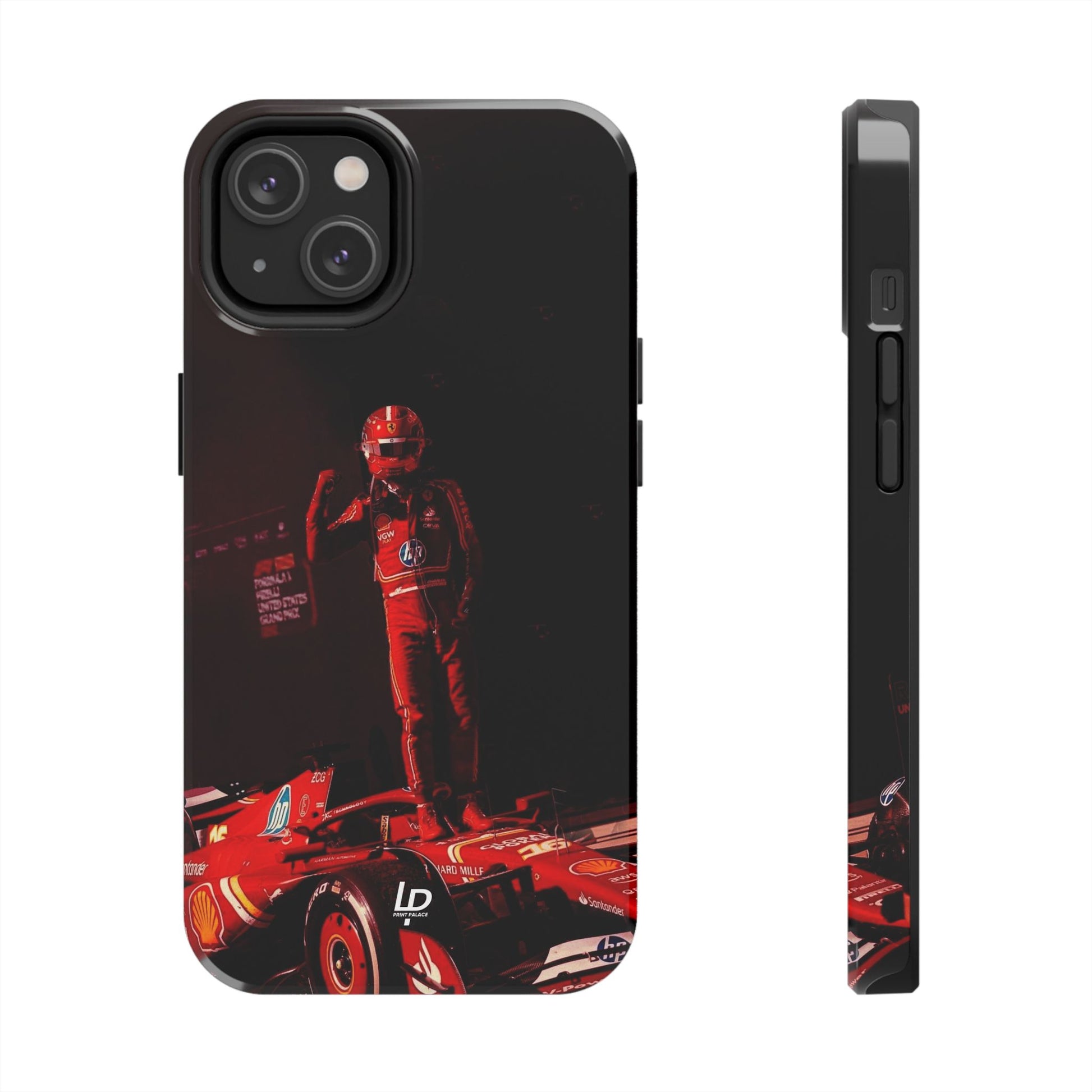 Charles Leclerc "Black" iPhone Case