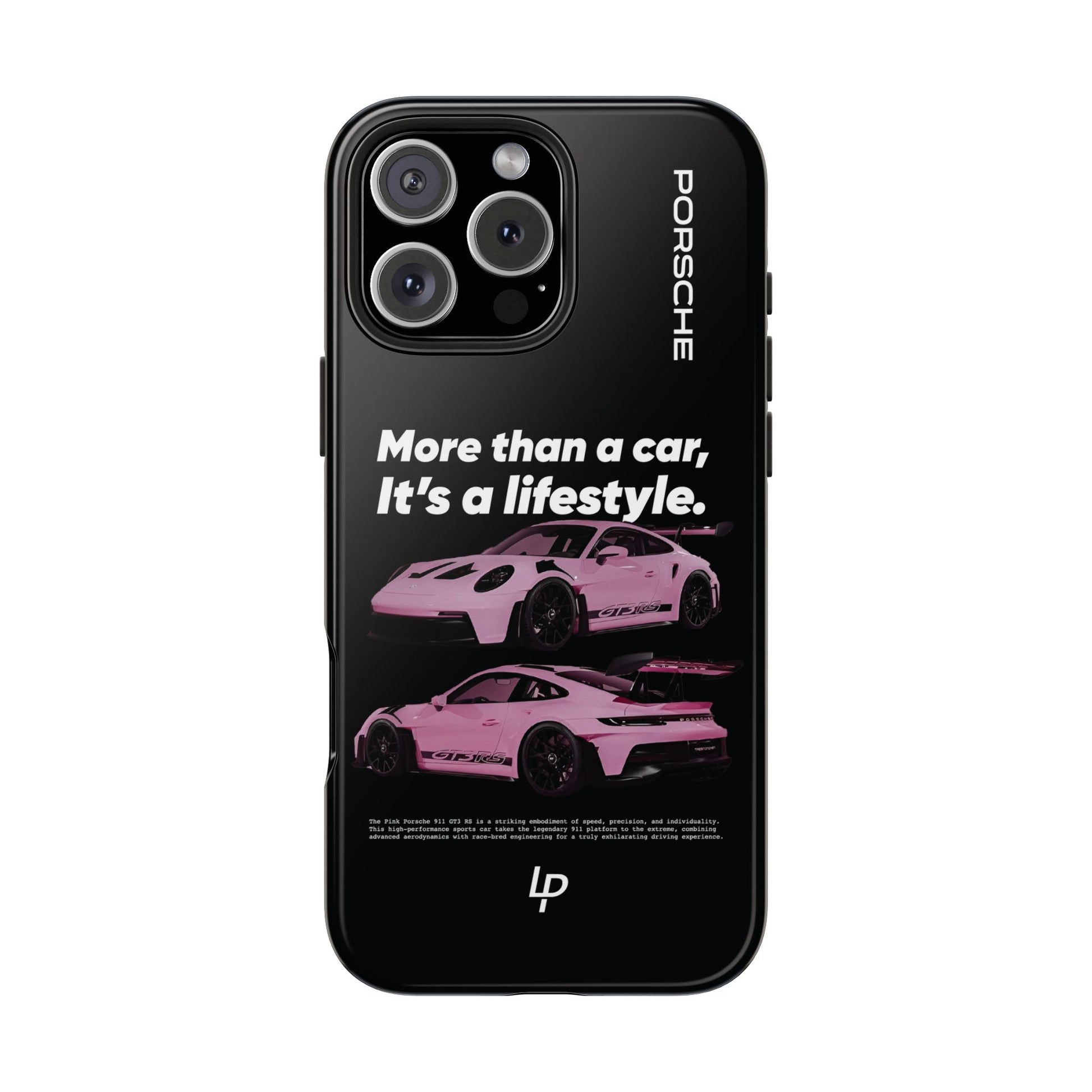 "It's a lifestyle" Porsche 911 GT3 RS iPhone Case