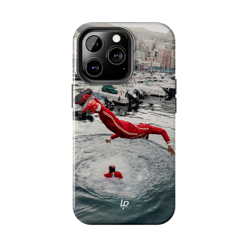 Charles Leclerc Monaco "Black" iPhone Case