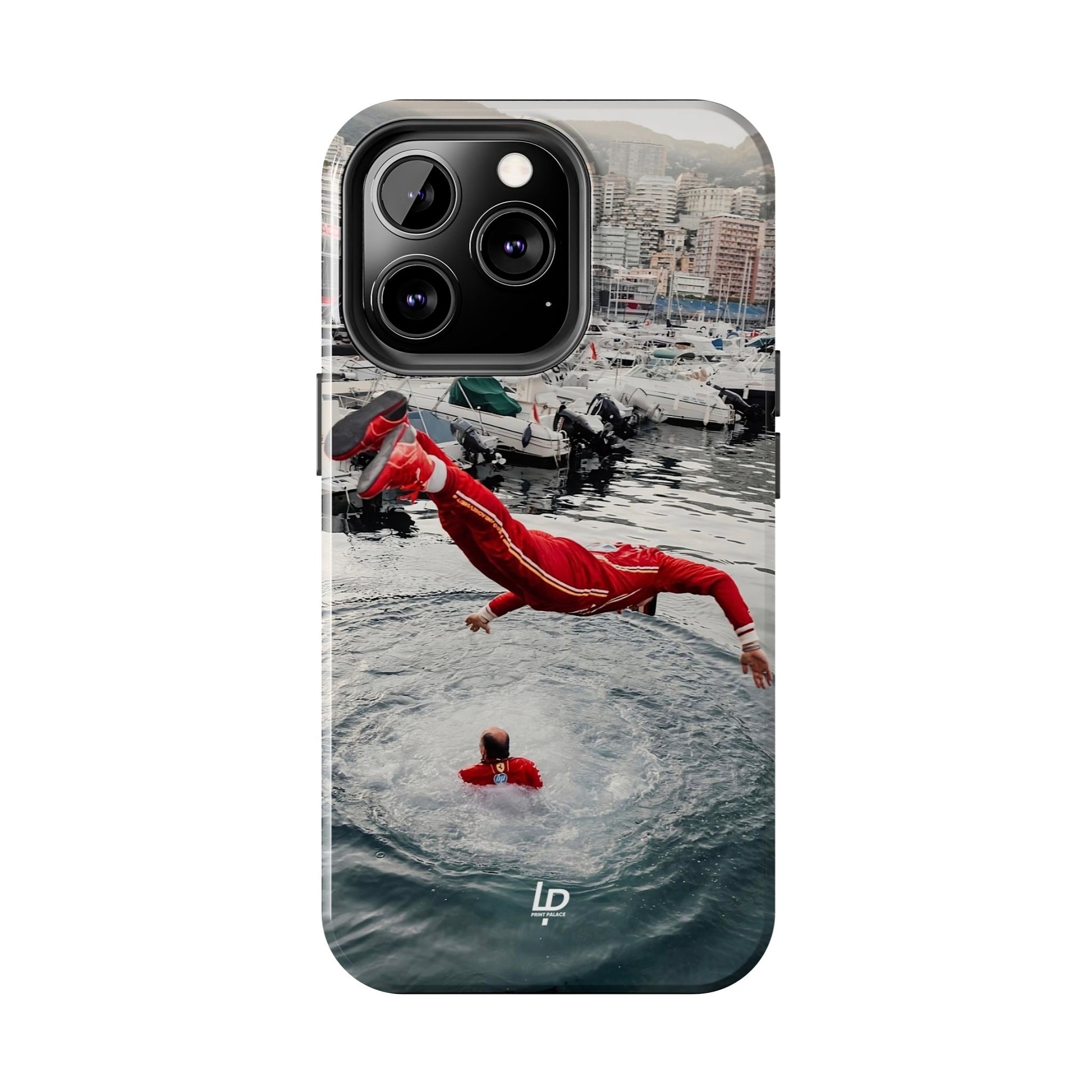 Charles Leclerc Monaco "Black" iPhone Case