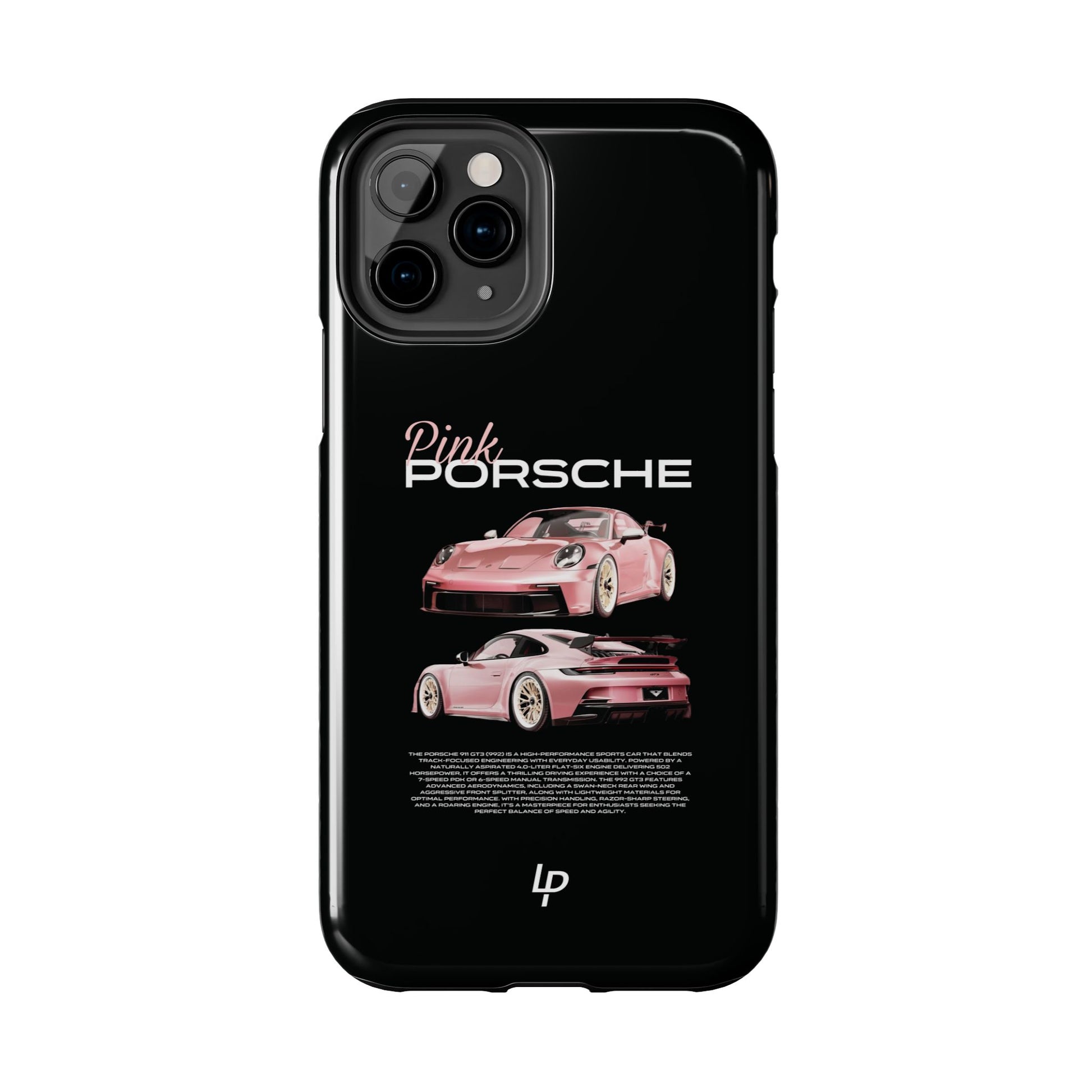 "Pink" Porsche 911 GT3 iPhone Case