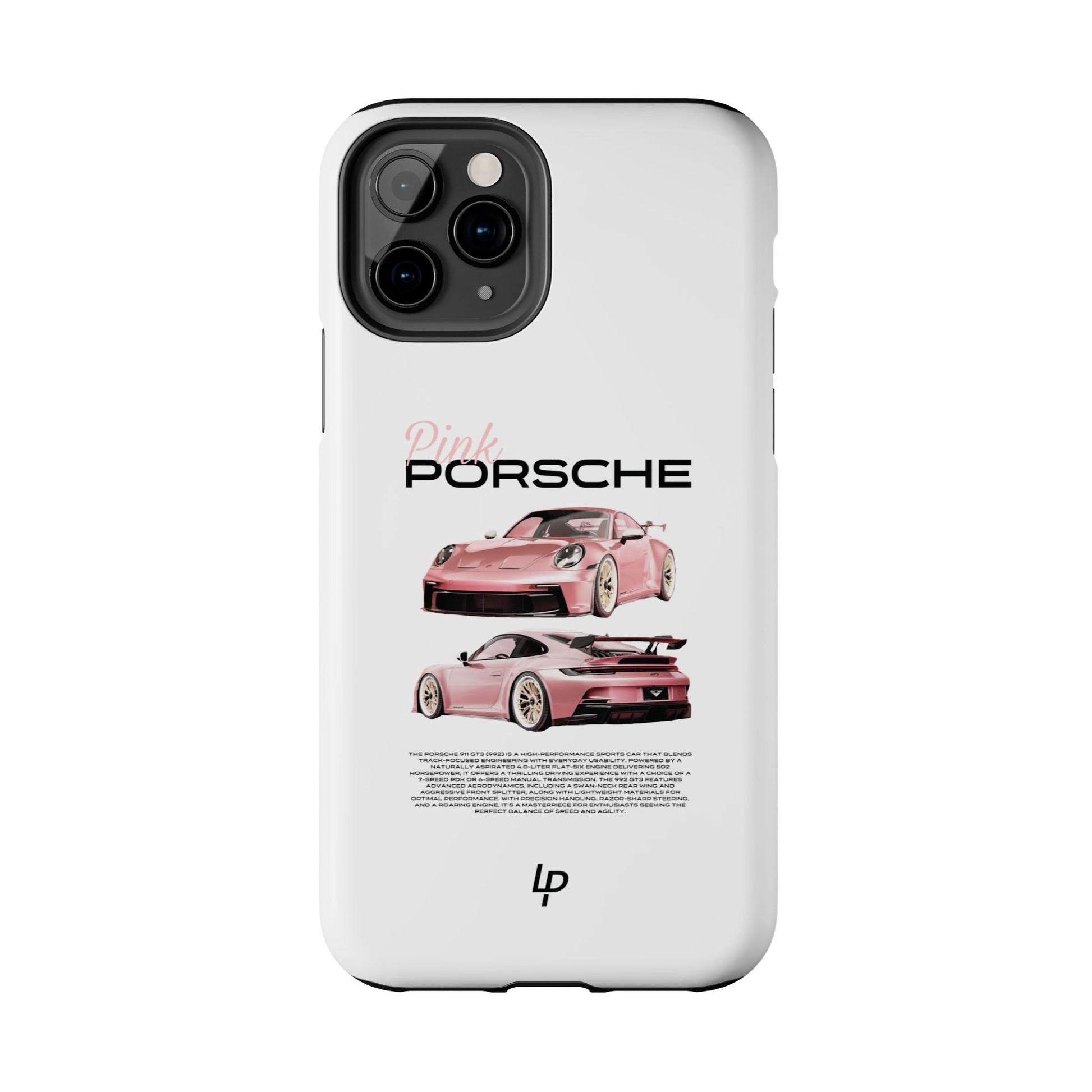 "Pink" Porsche 911 GT3 iPhone Case