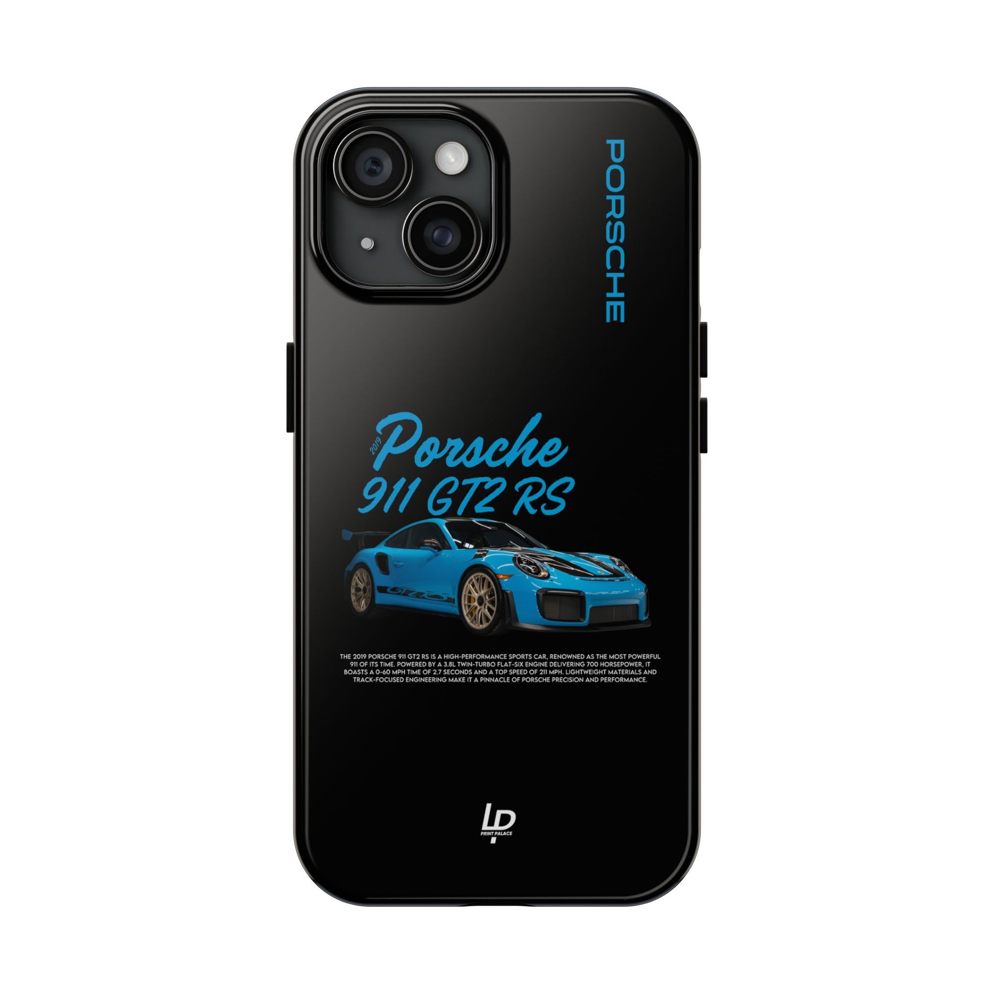 Porsche 911 GT2 RS "Black" iPhone Case