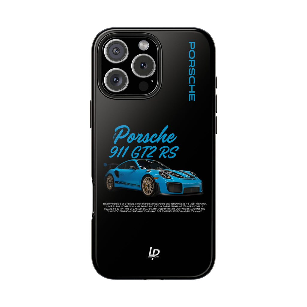 Porsche 911 GT2 RS "Black" iPhone Case