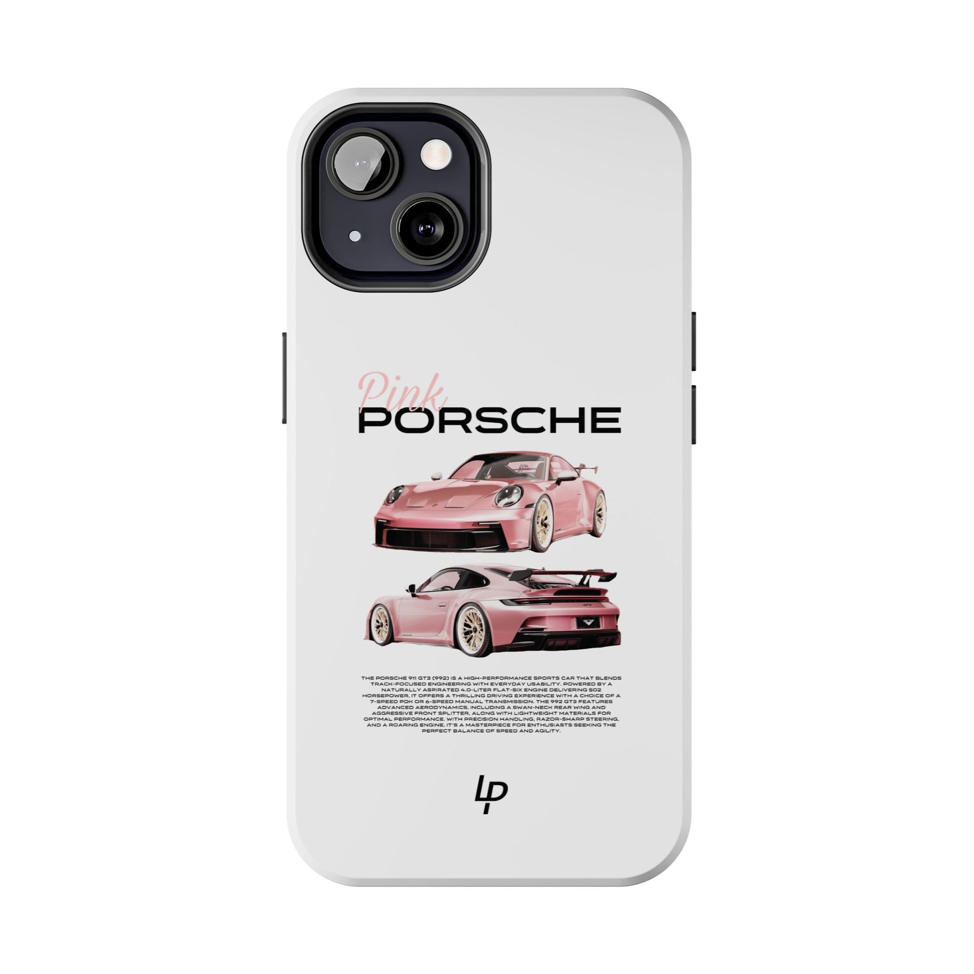 "Pink" Porsche 911 GT3 iPhone Case