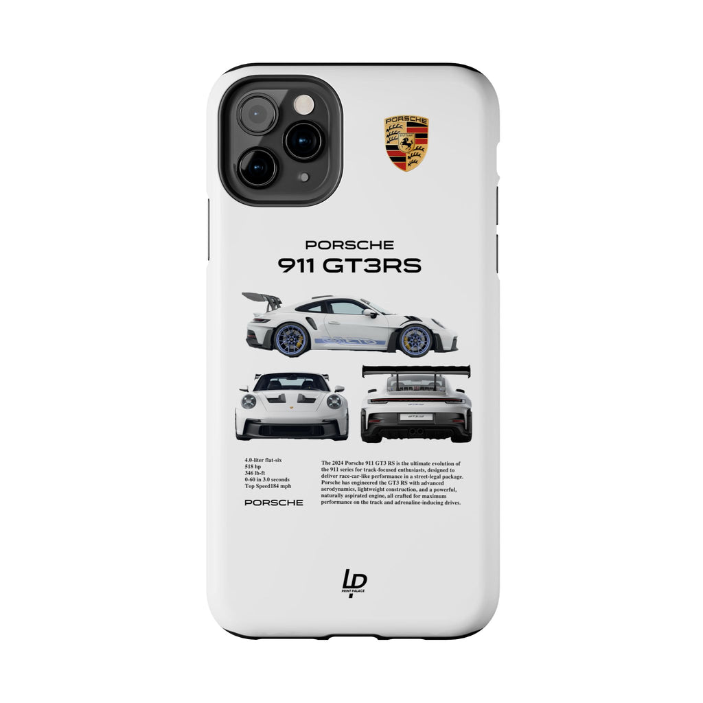 Porsche 911 GT3 RS "White" iPhone Case