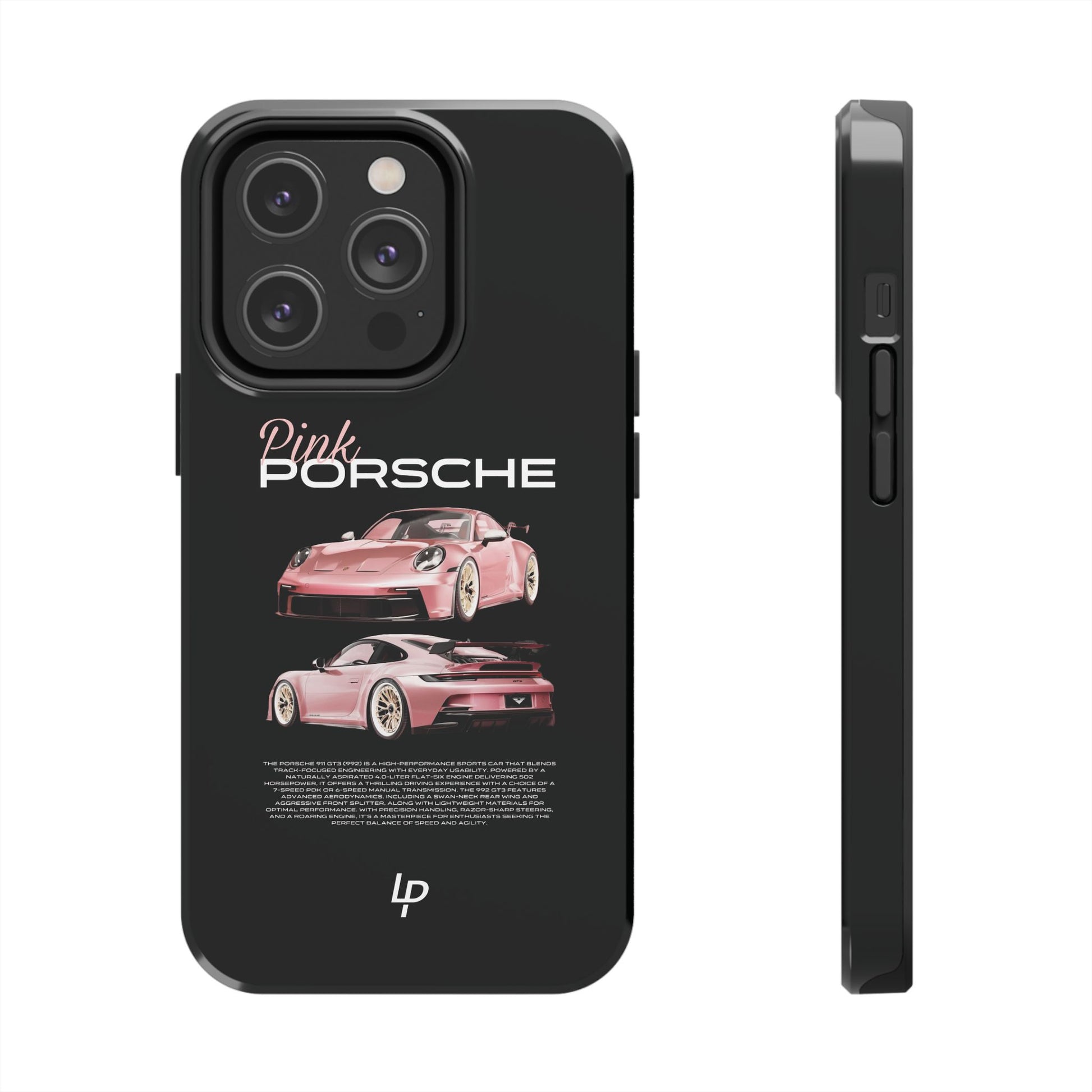 "Pink" Porsche 911 GT3 iPhone Case