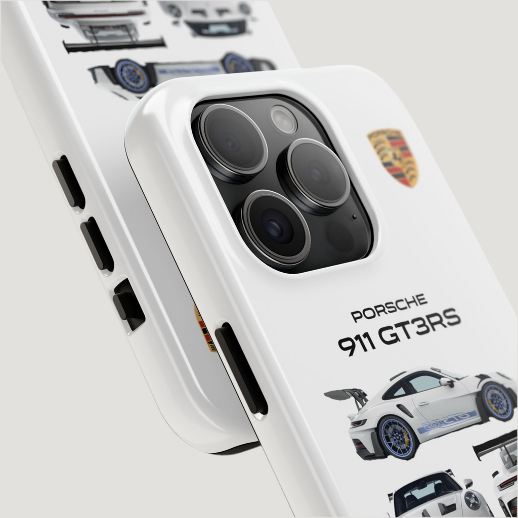 Porsche 911 GT3 RS "White" iPhone Case